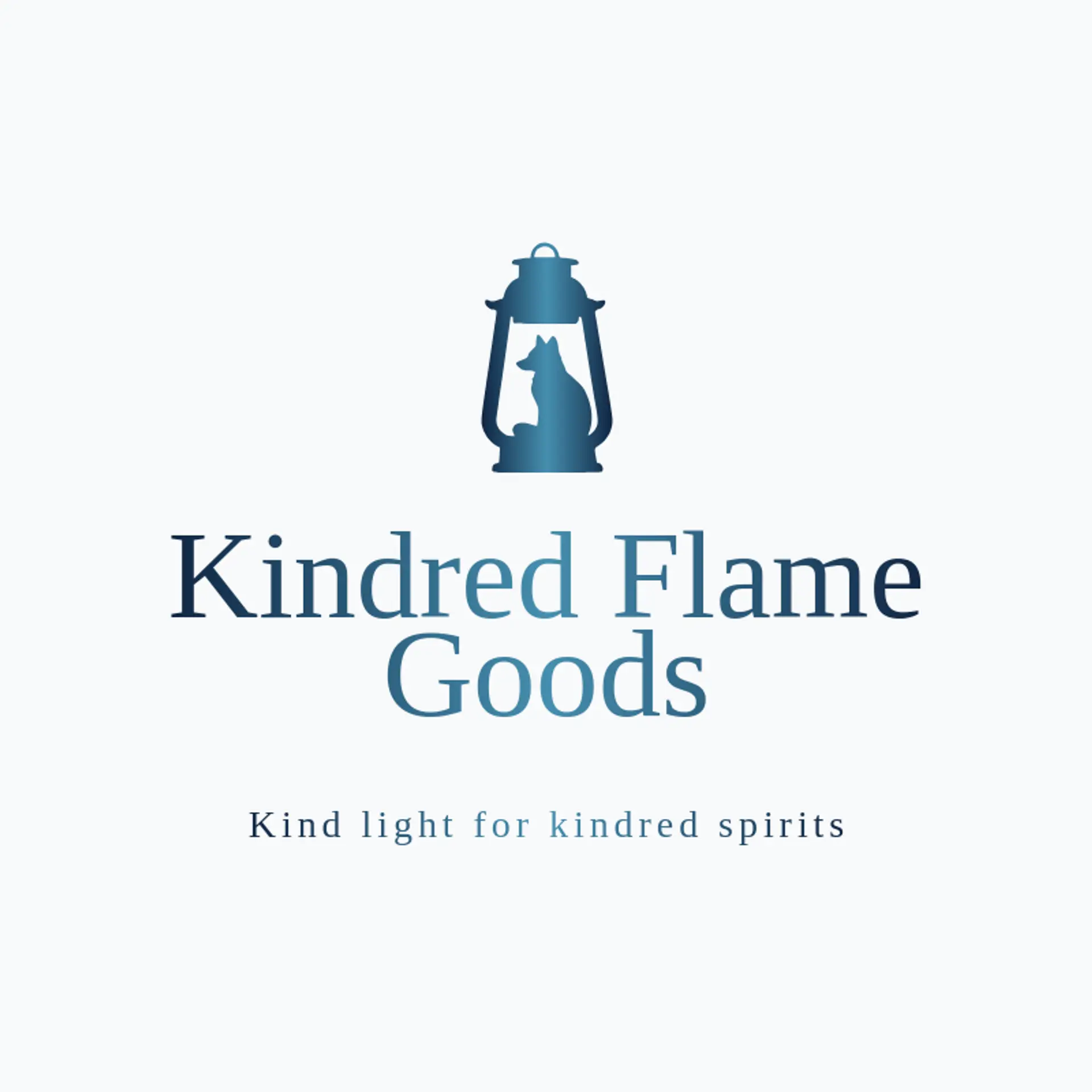 Kindred Flame Goods logo for lantern