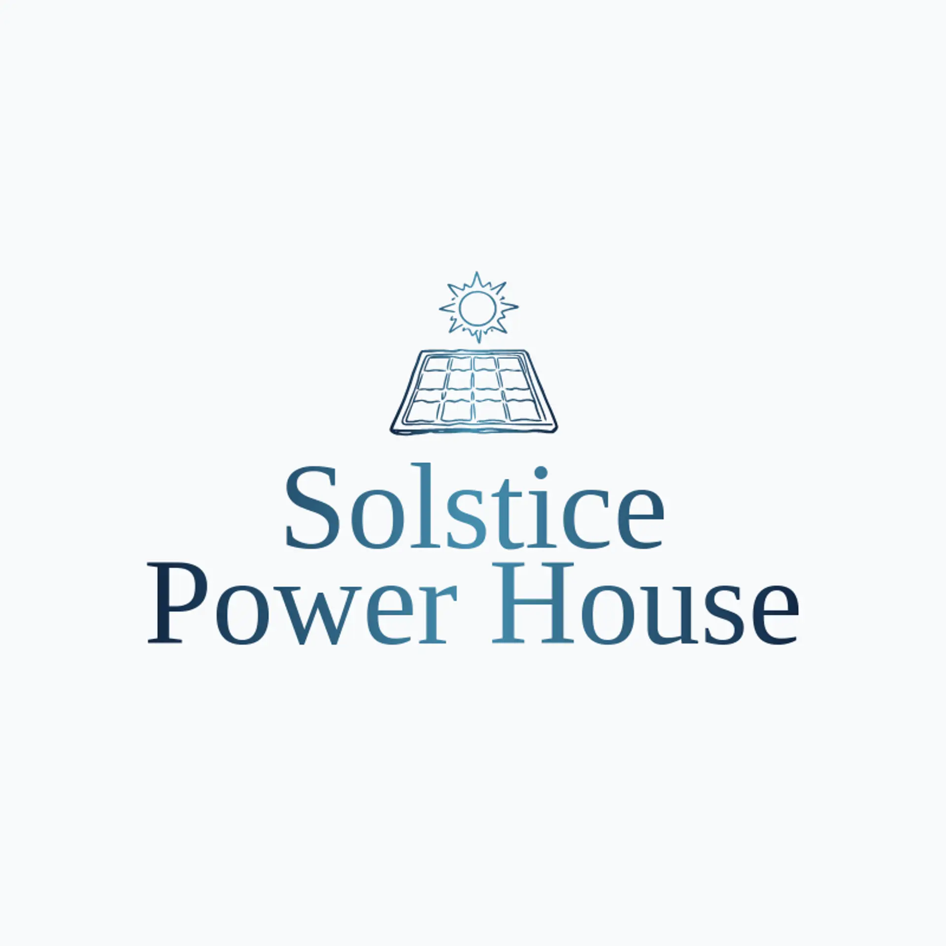 Solstice Power House logo for solar panel