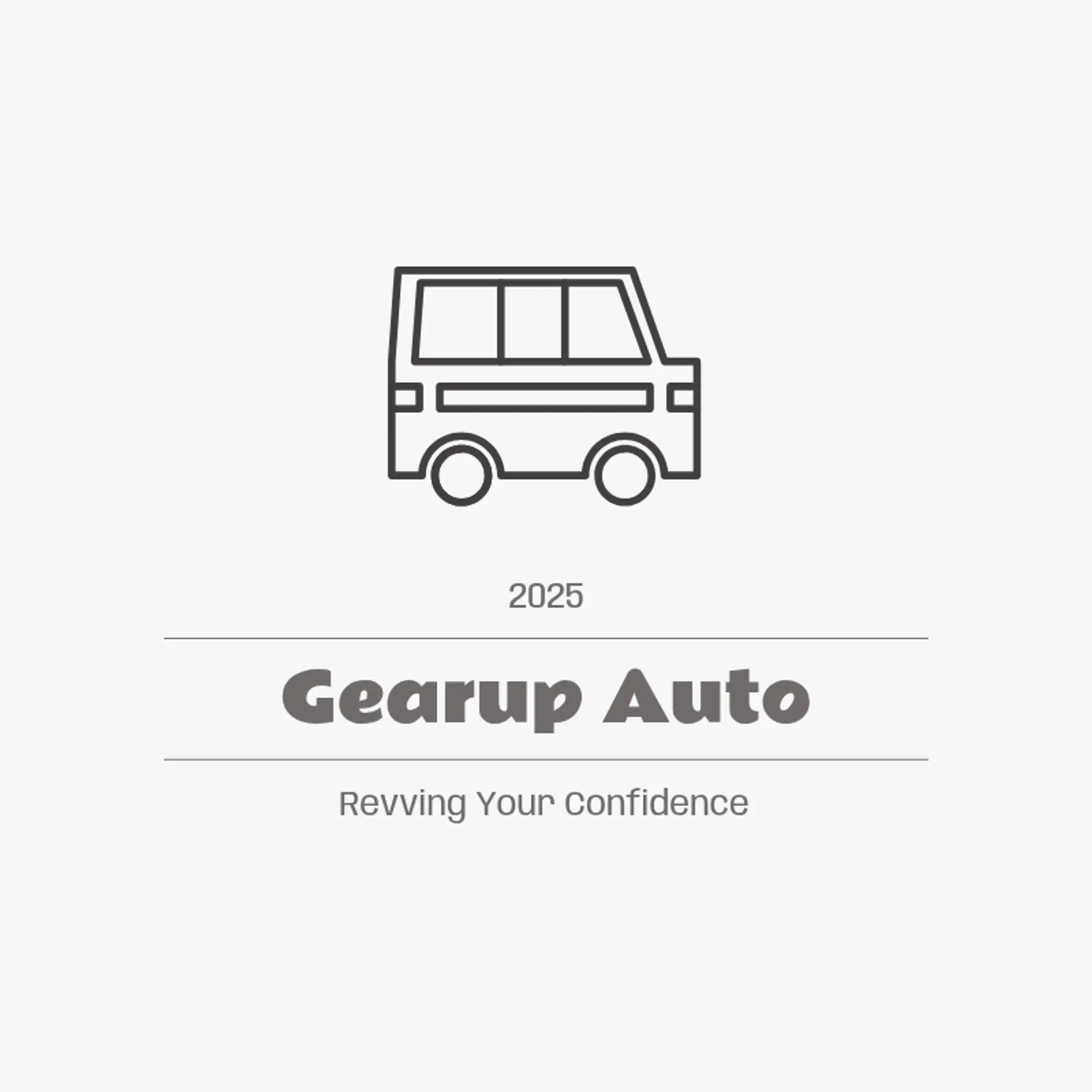 GearUp Auto logo for automotive repair