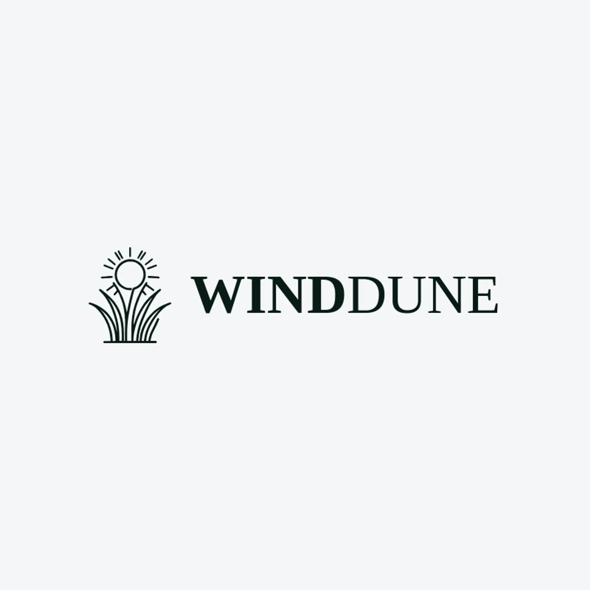 Wind Dune logo for beach