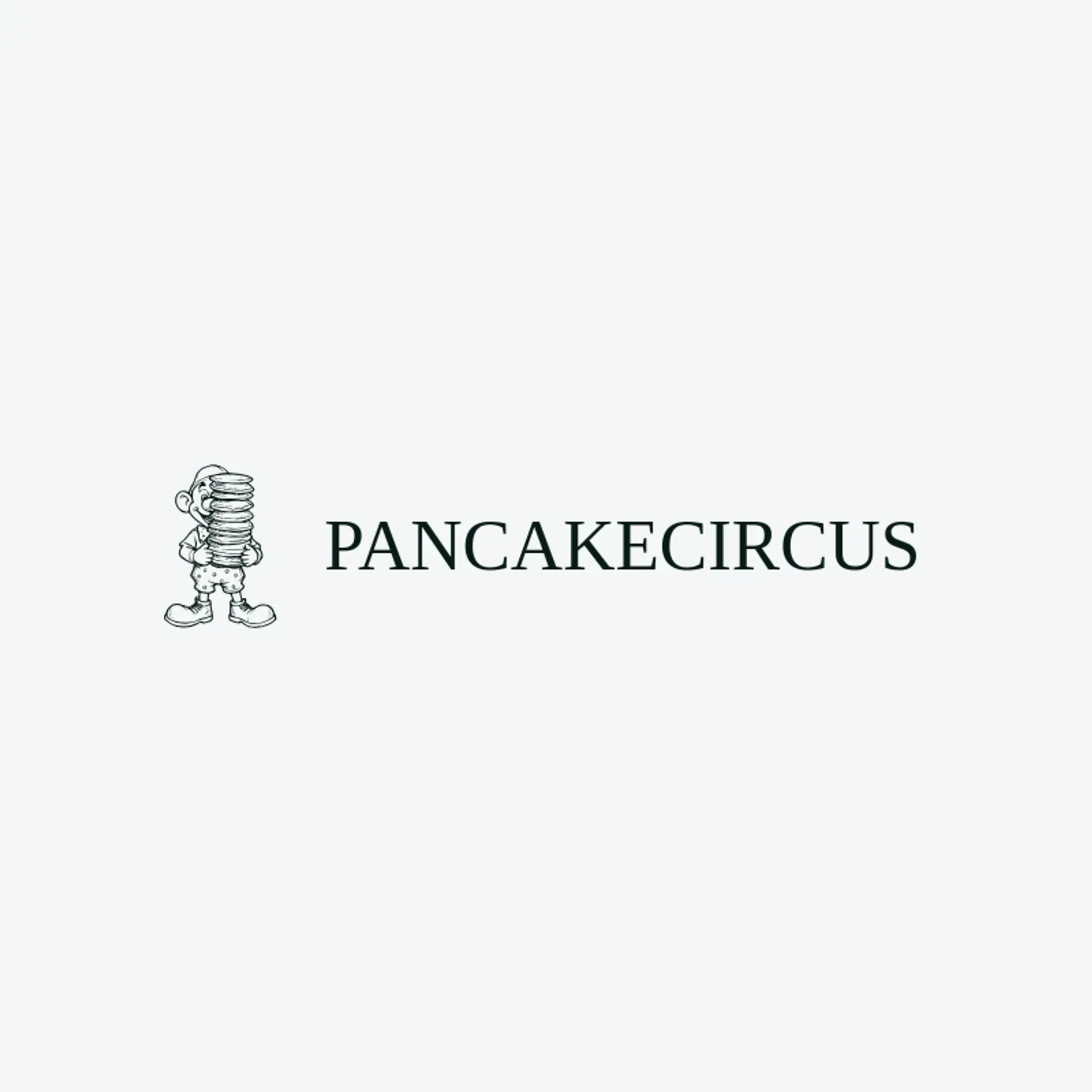 Pancake Circus logo for clown