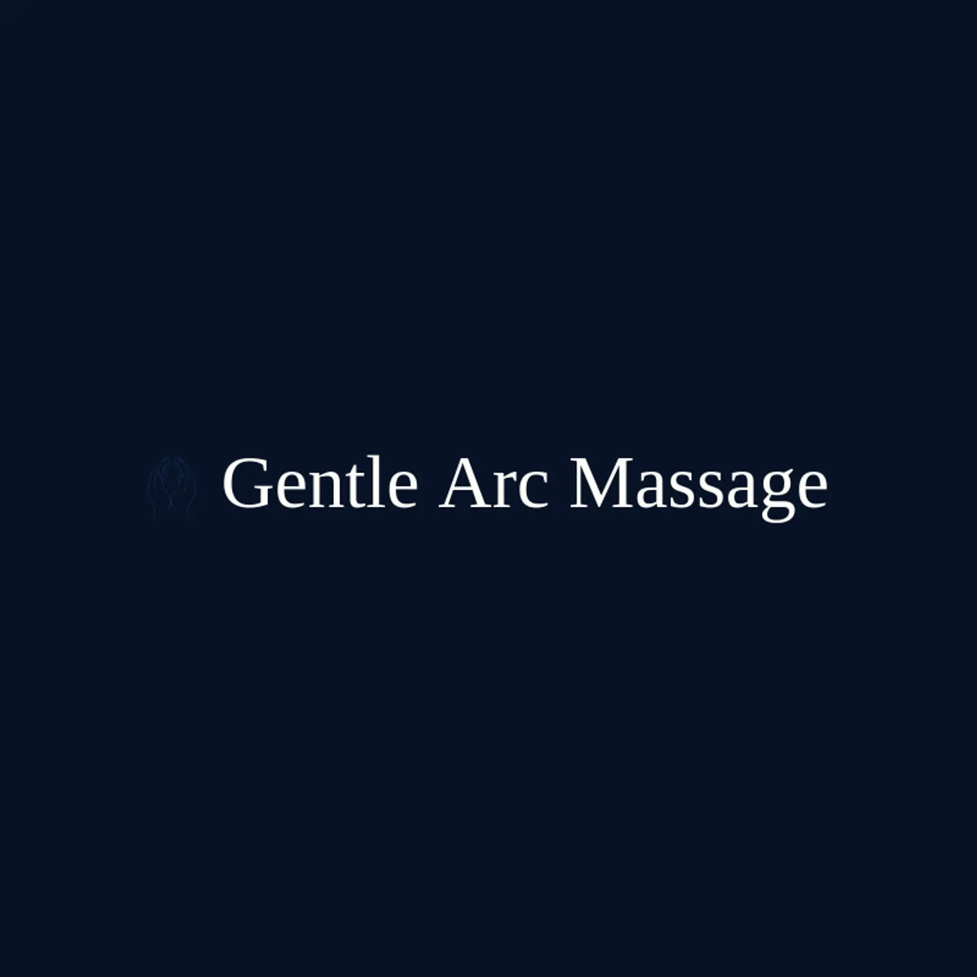 Gentle Arc Massage logo for massage therapy