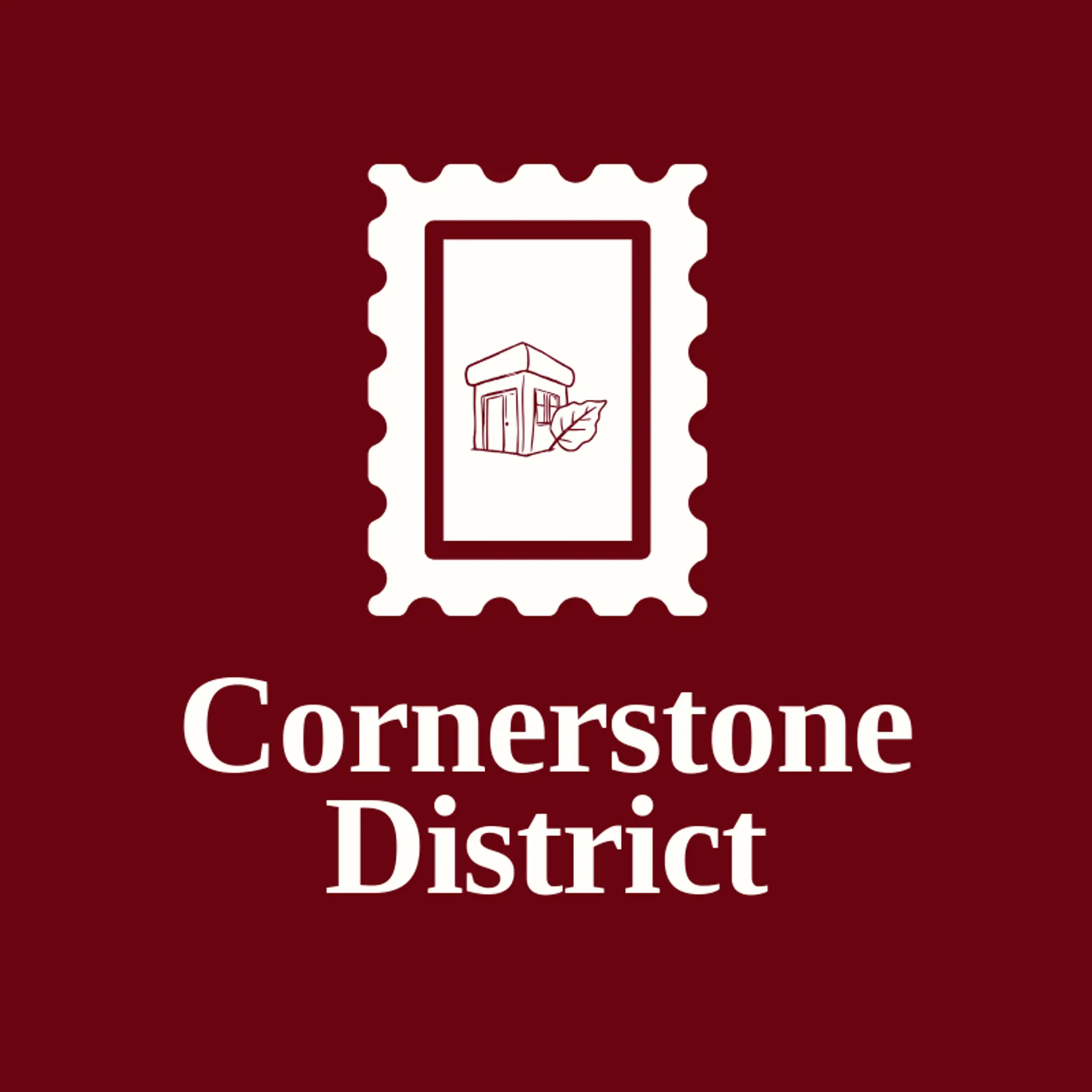 Cornerstone District logo for urban