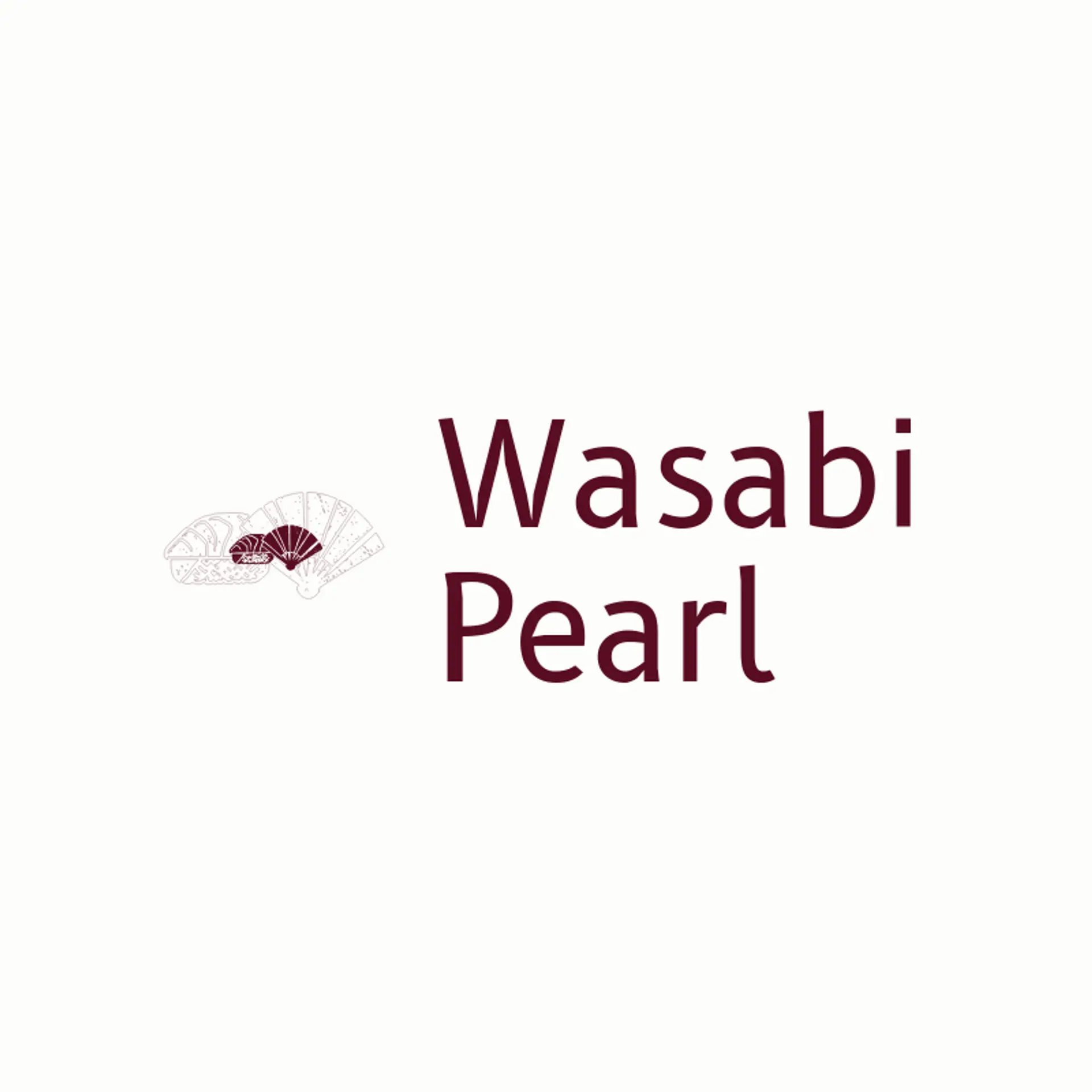 Wasabi Pearl logo for sushi