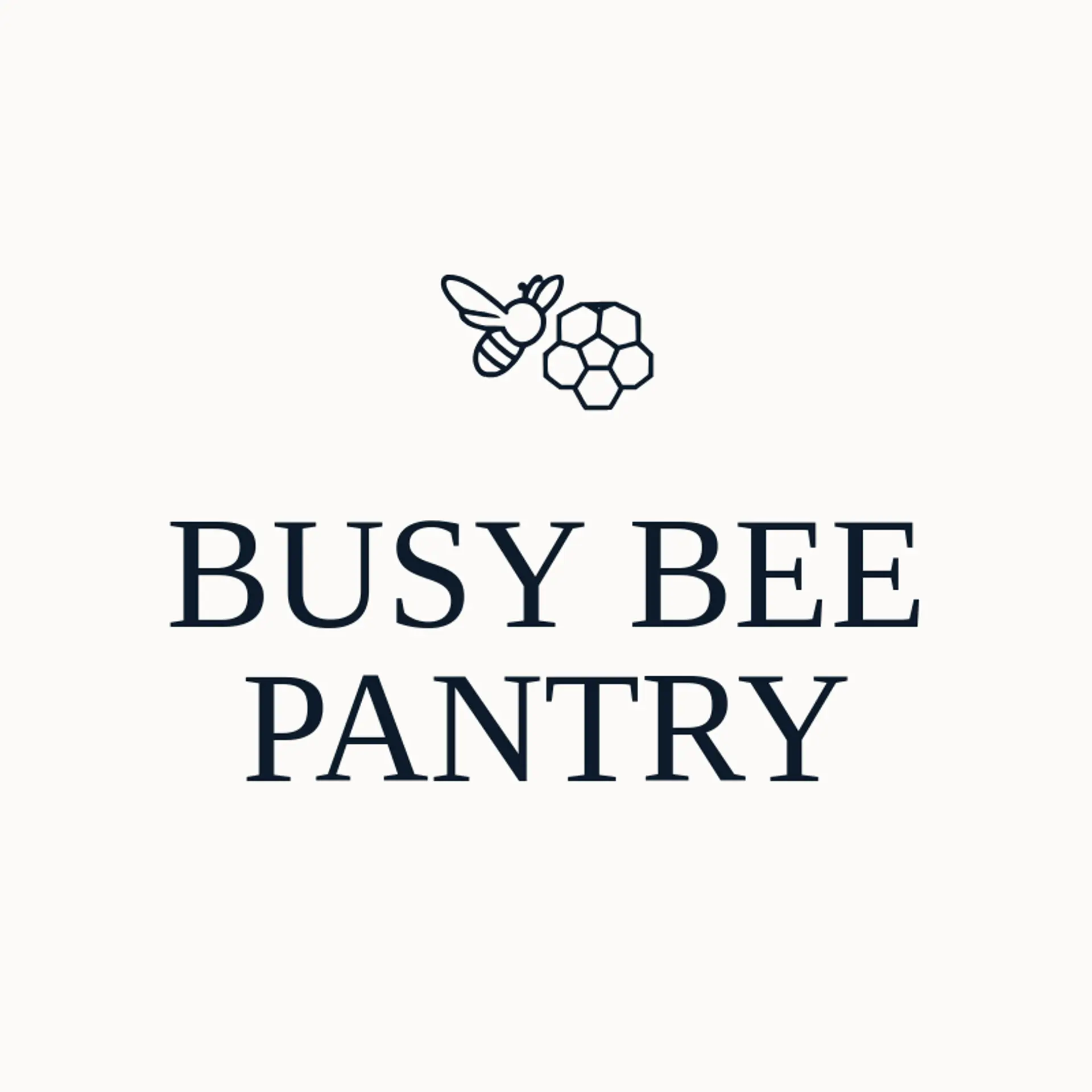 Busy Bee Pantry logo for honeycomb