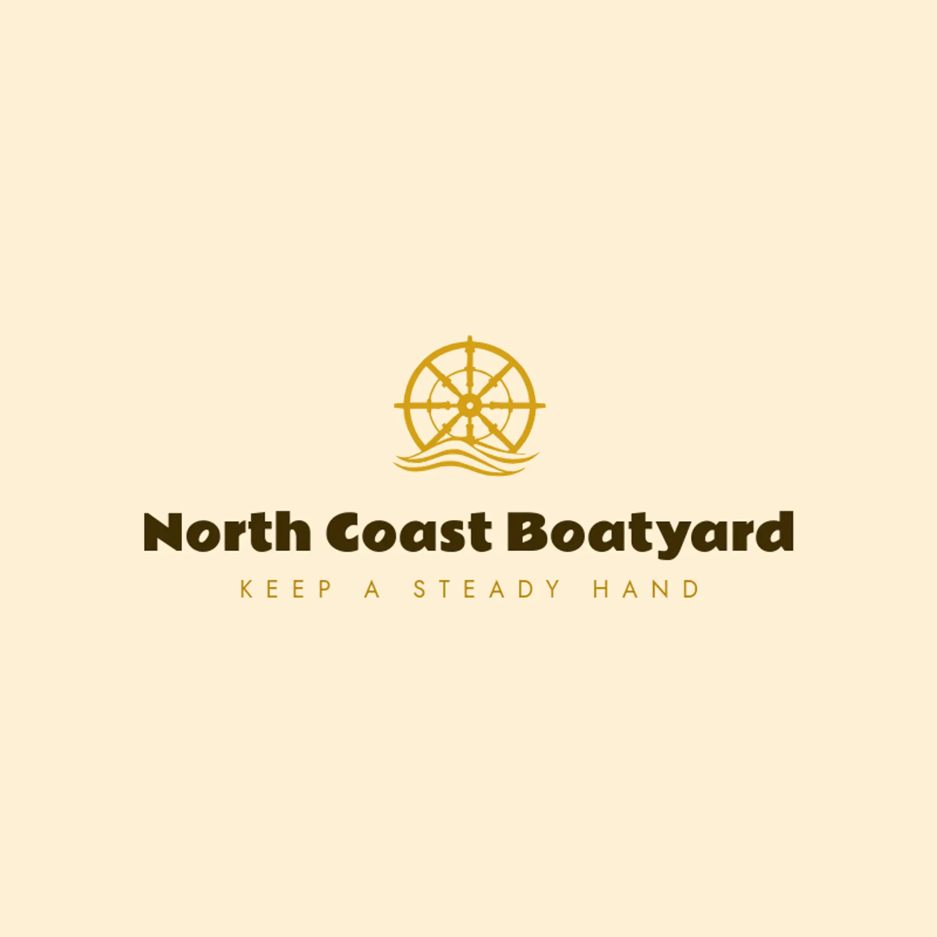 North Coast Boatyard logo for helm