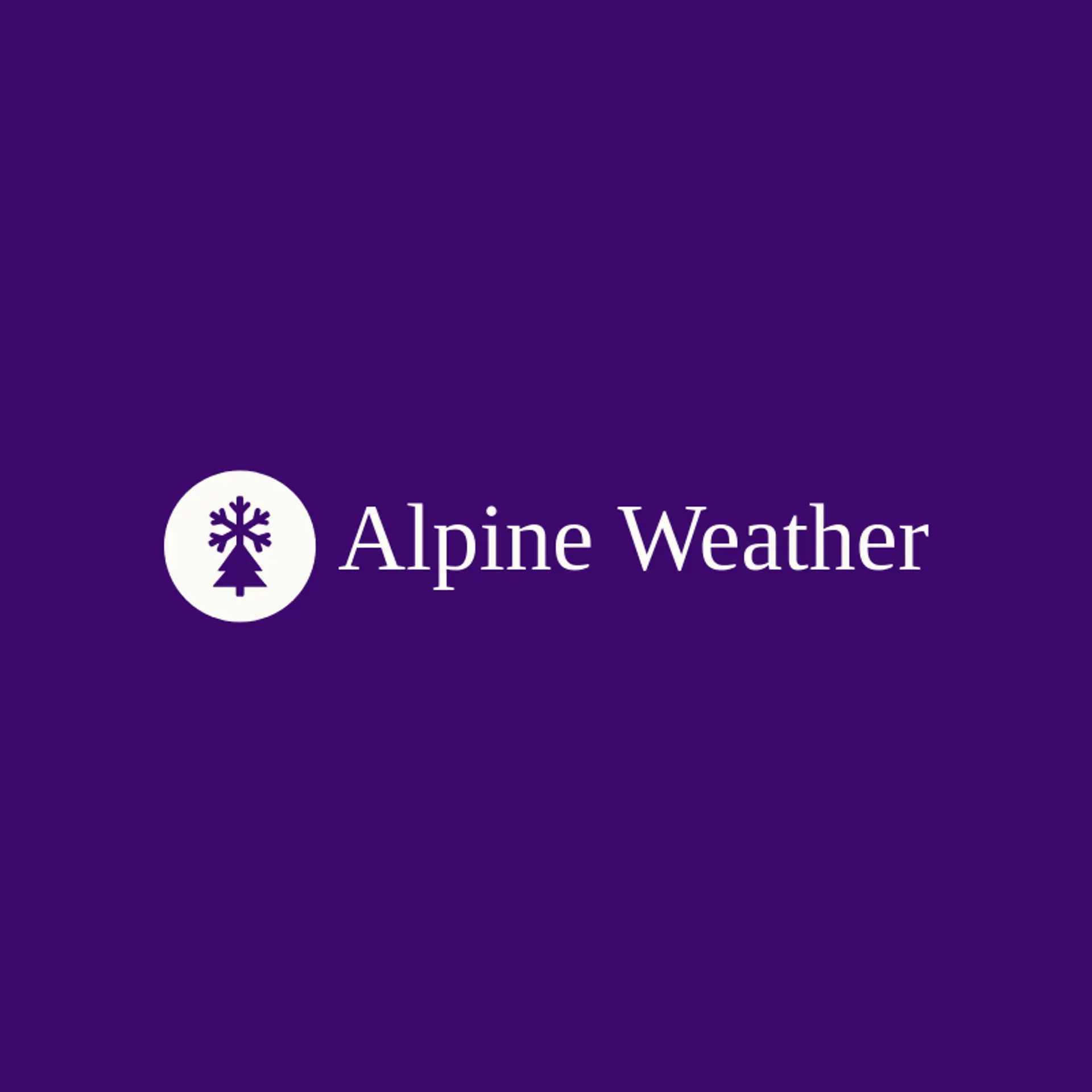 Alpine Weather logo for weather