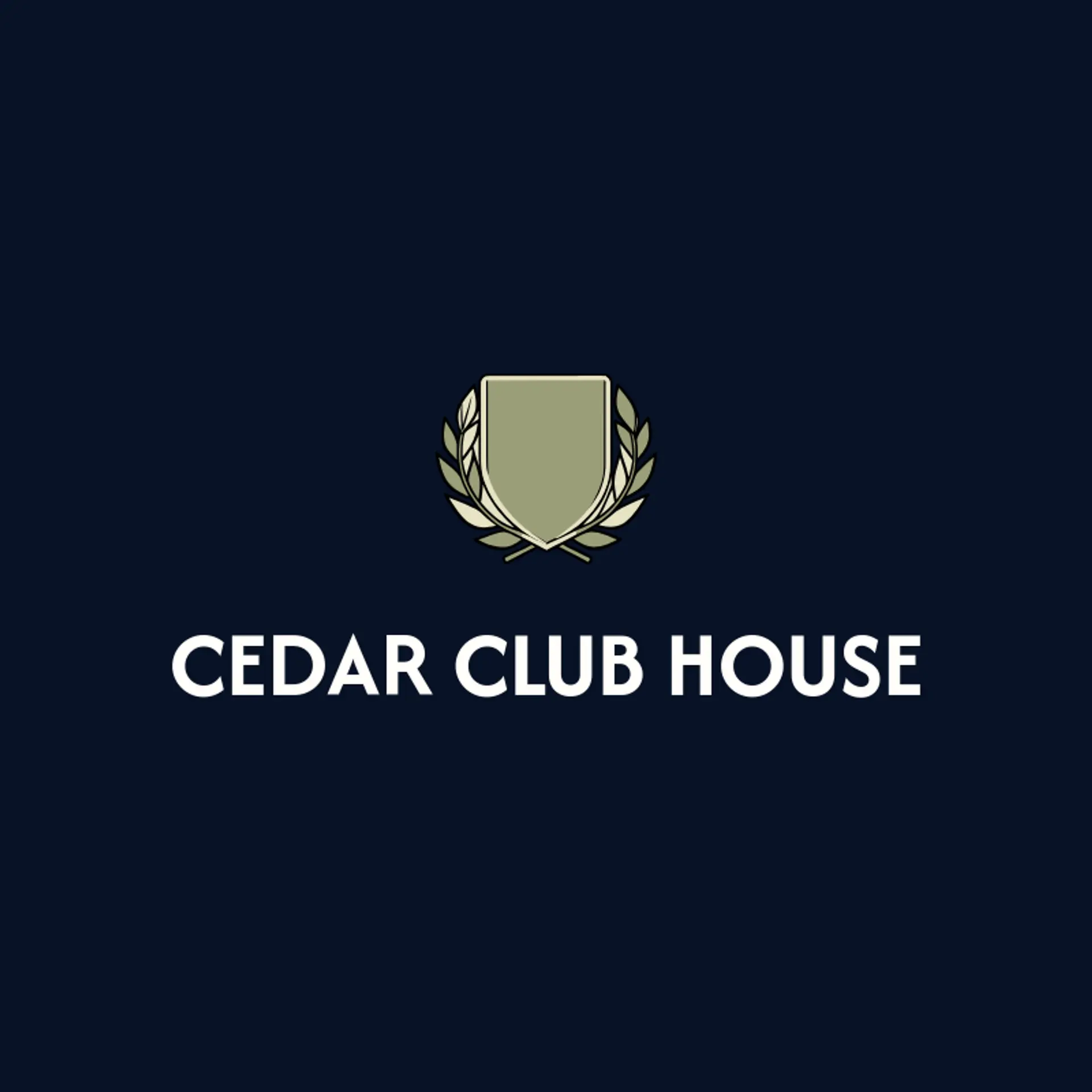 Cedar Club House logo for club