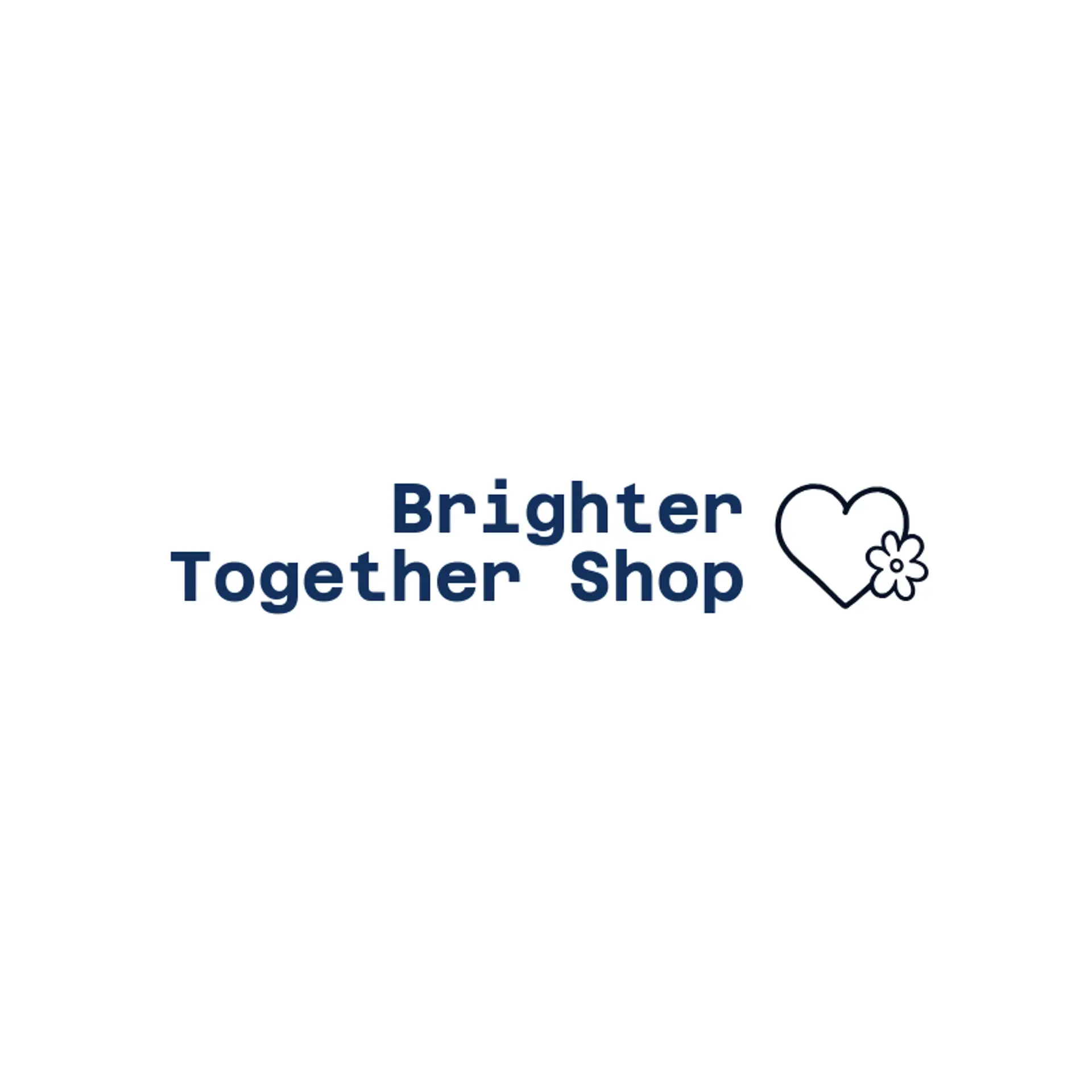 Brighter Together Shop logo for pride
