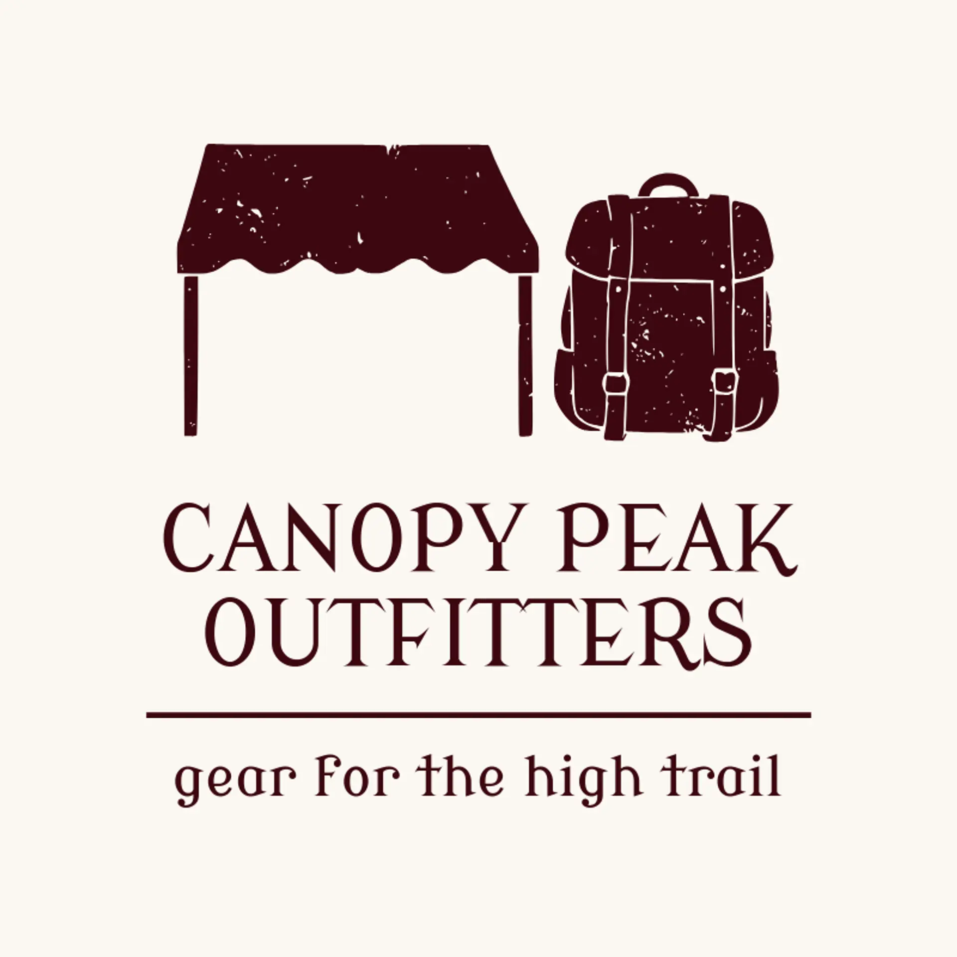 Canopy Peak Outfitters logo for canopy