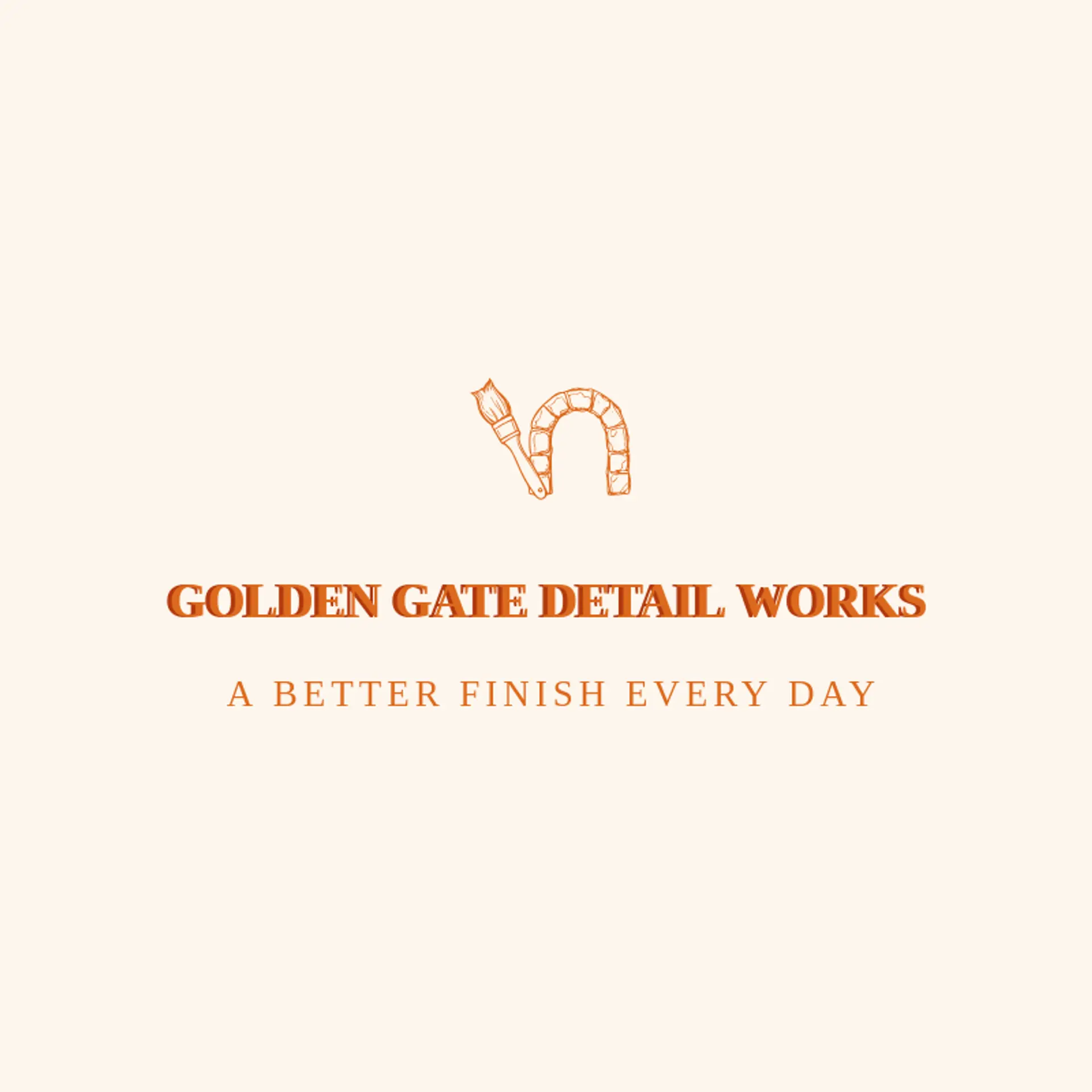 Golden Gate Detail Works logo for detail