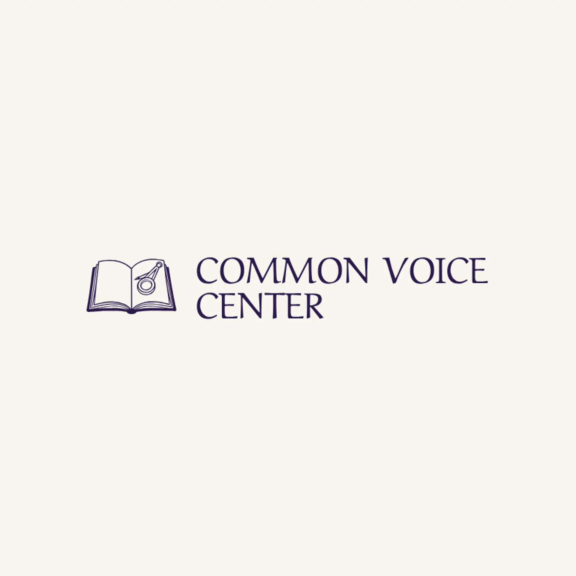 Common Voice Center logo for justice