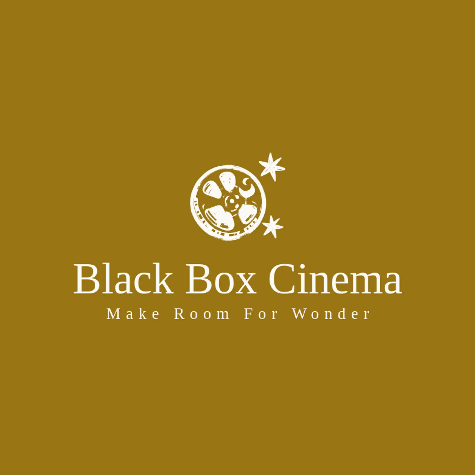 Black Box Cinema logo for film