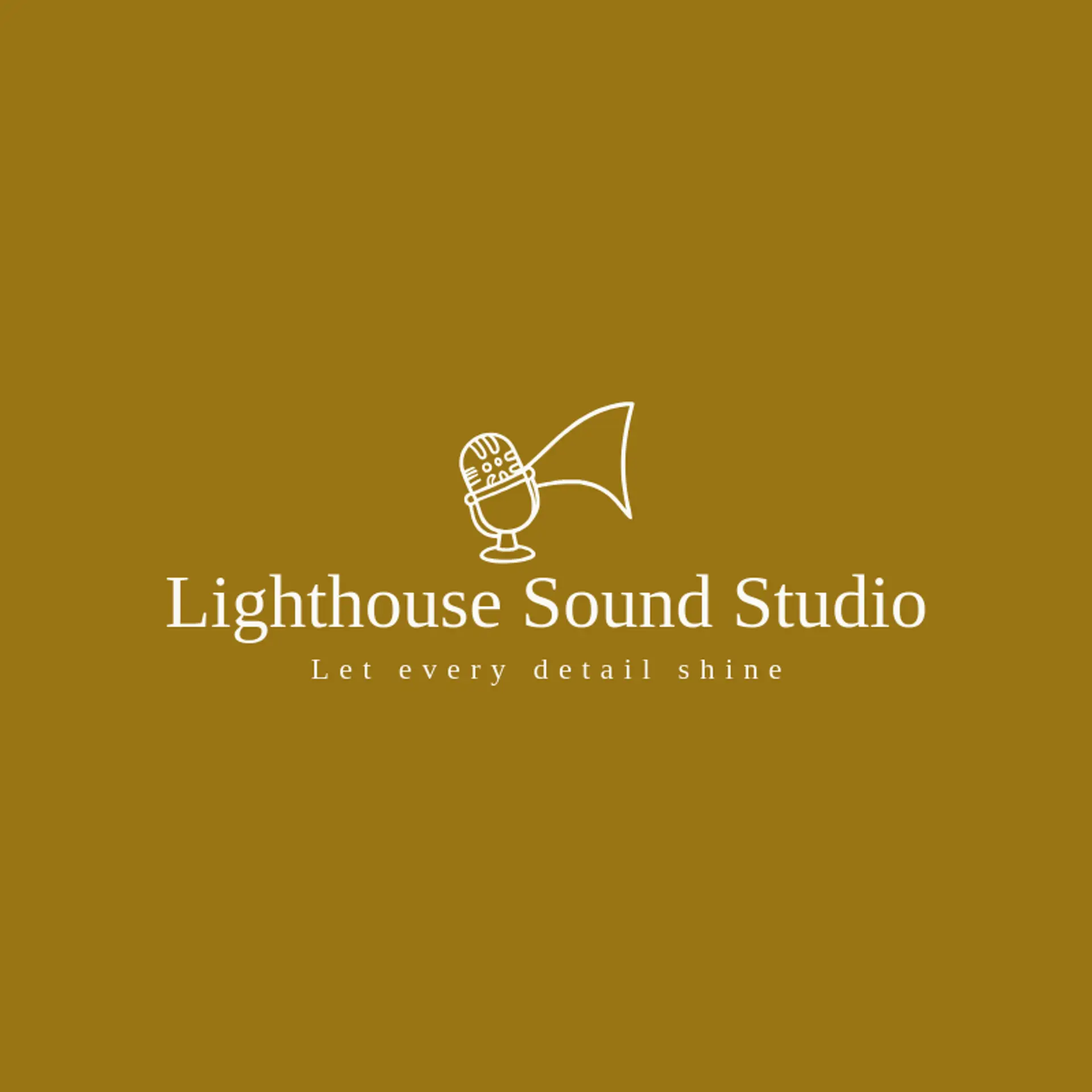 Lighthouse Sound Studio logo for recording