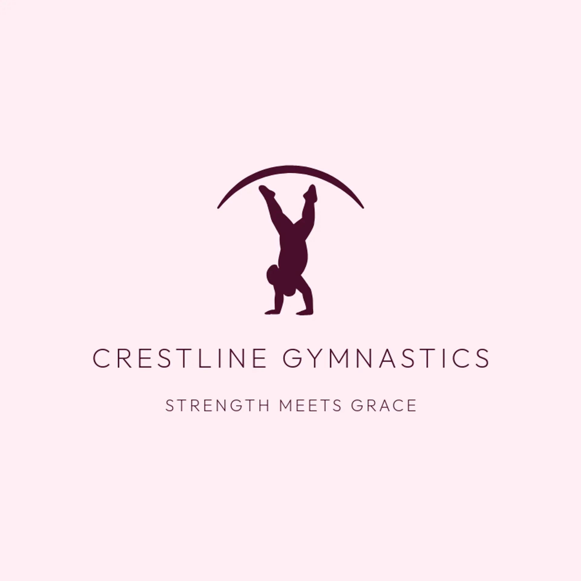 Crestline Gymnastics logo for gymnastics