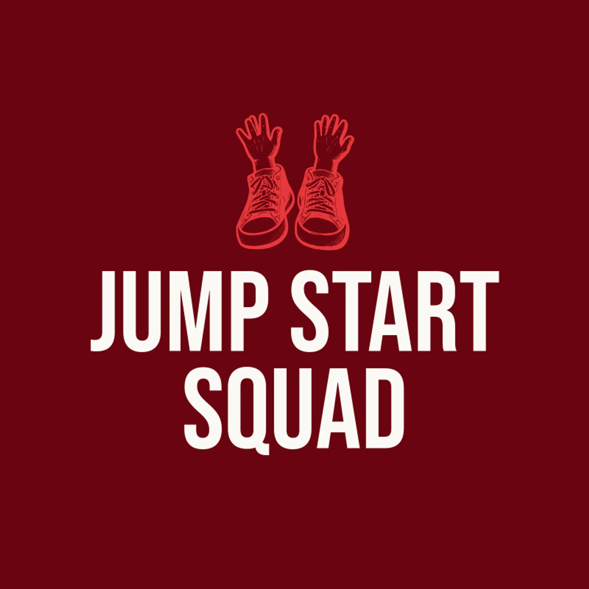 Jump Start Squad logo for cheerleading