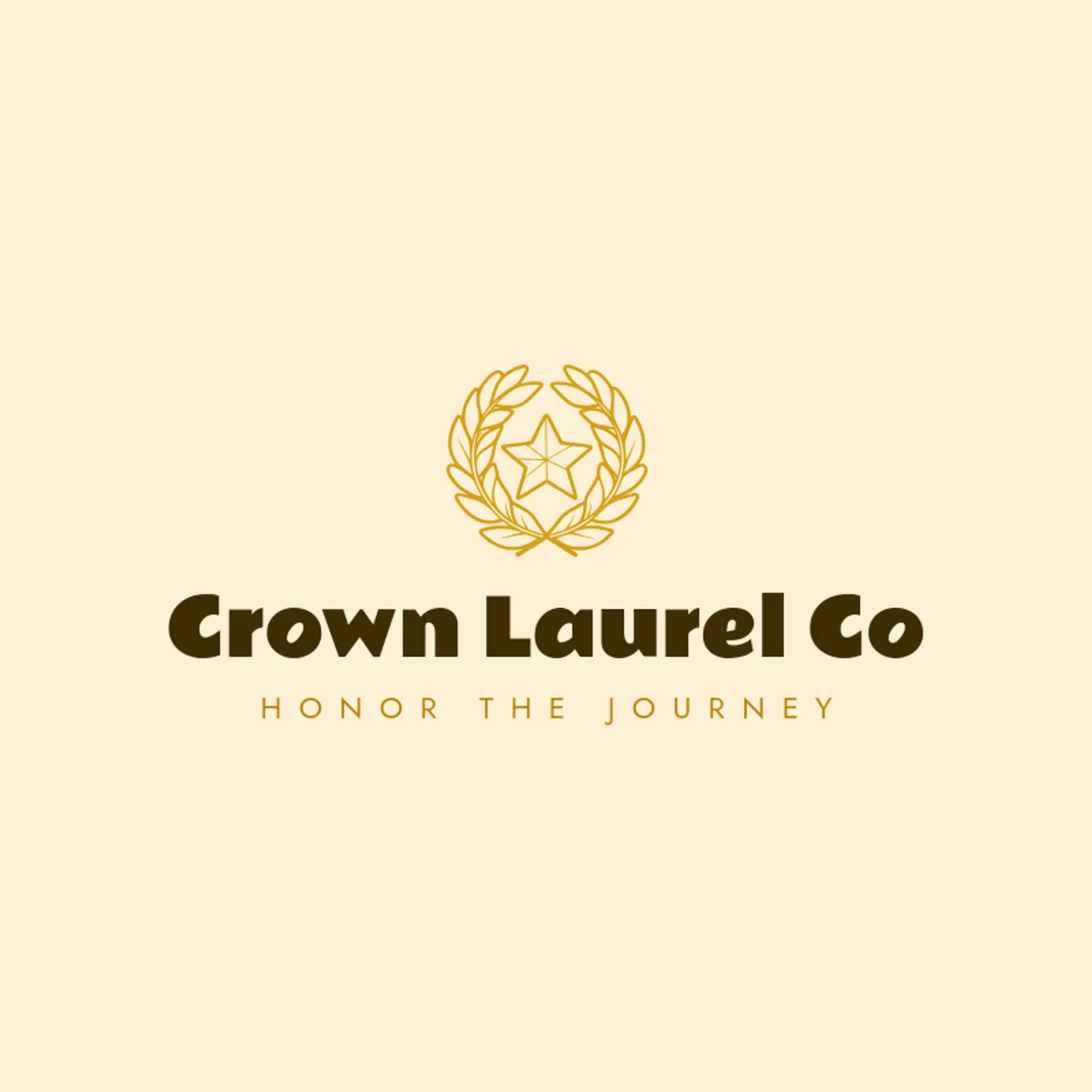 Crown Laurel Co logo for anniversary