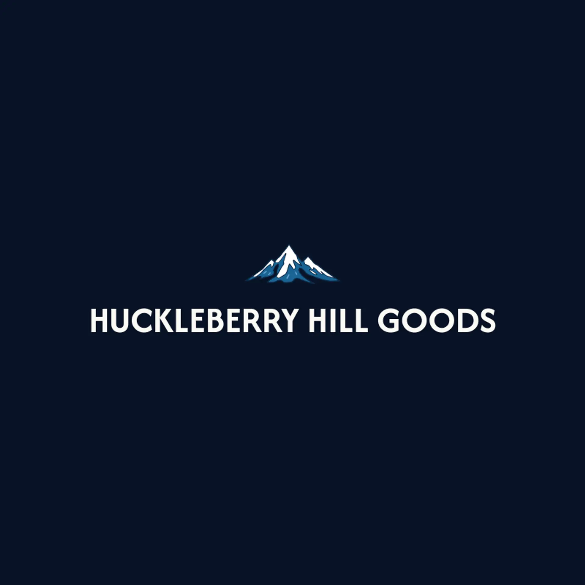 Huckleberry Hill Goods logo for idaho