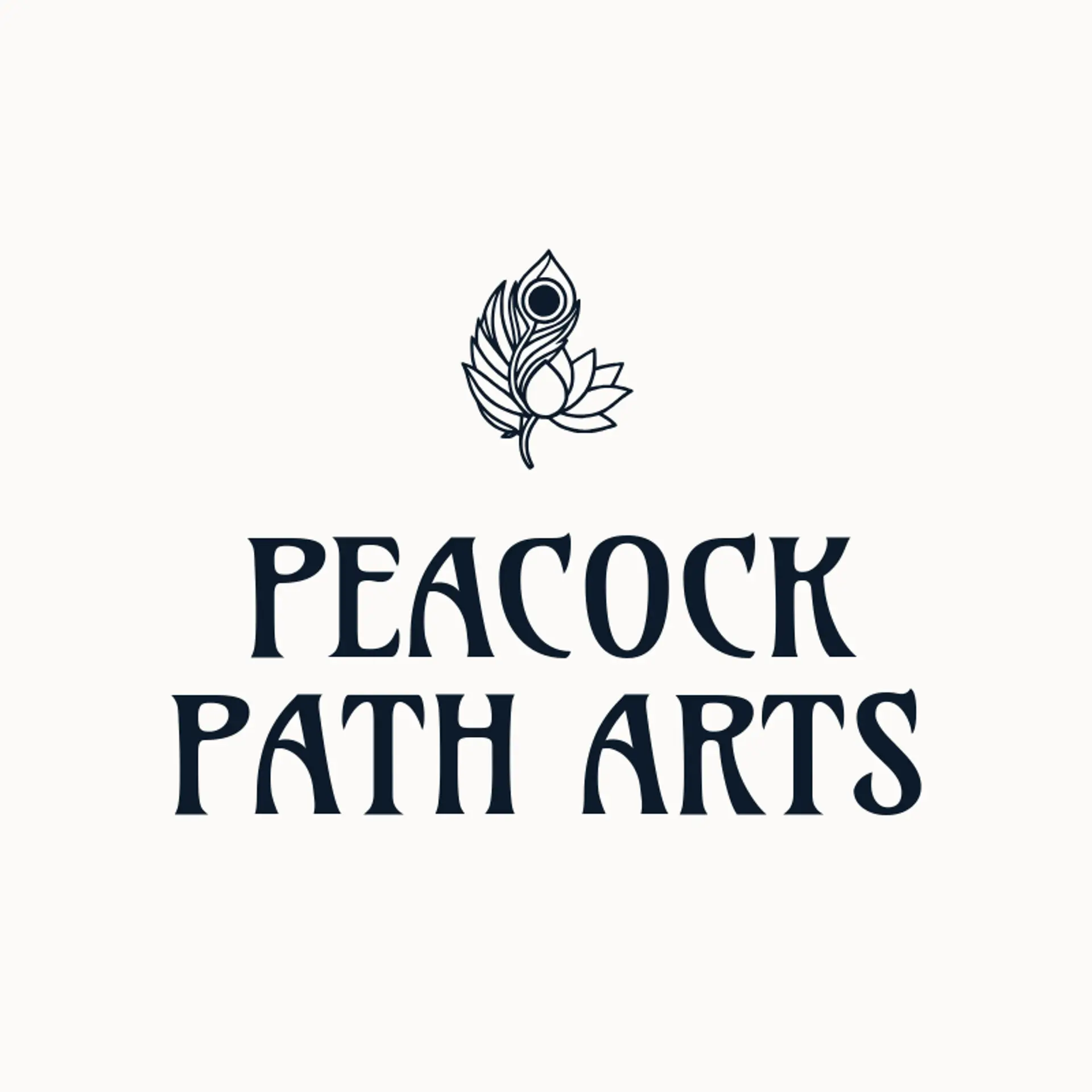 Peacock Path Arts logo for krishna