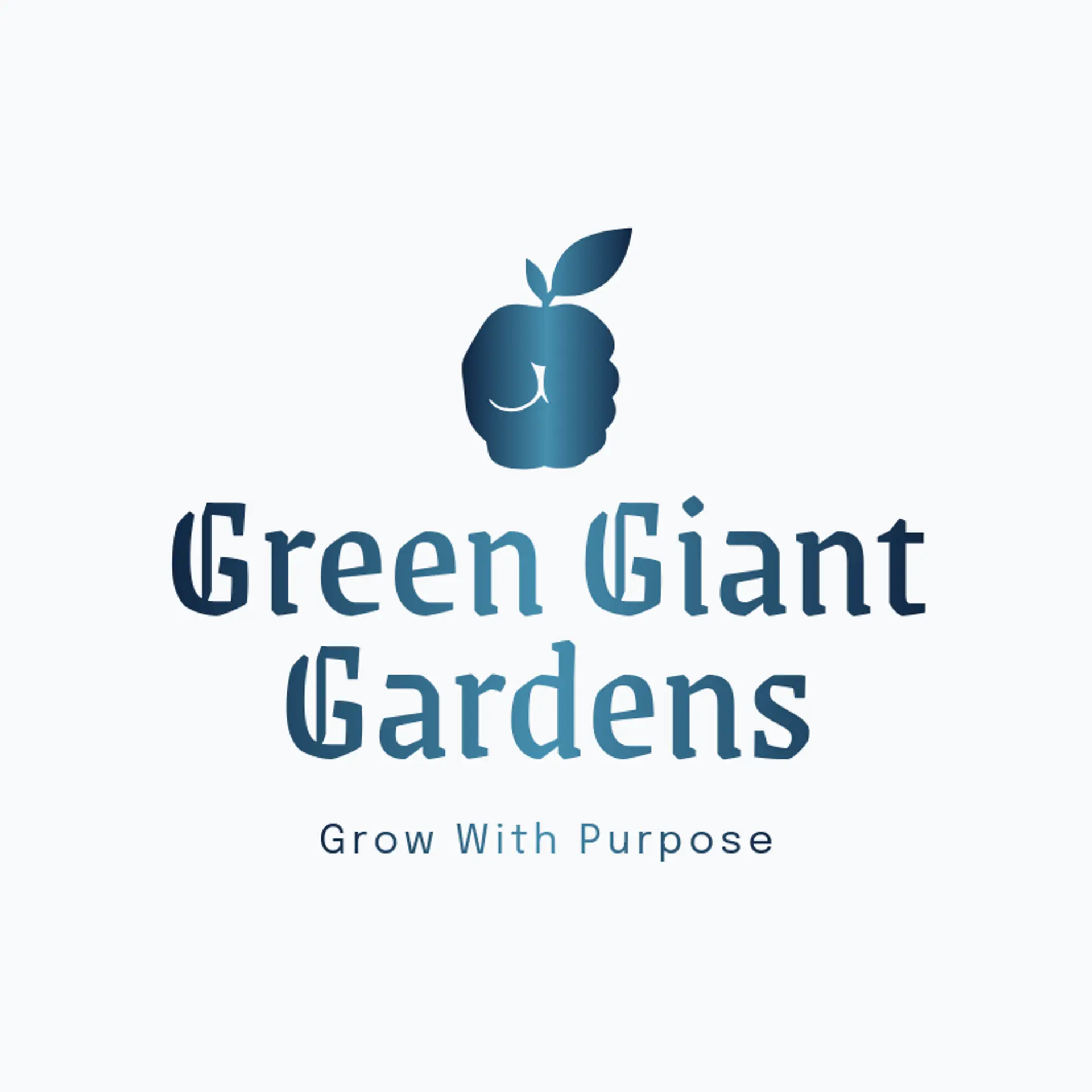 Green Giant Gardens logo for gorilla