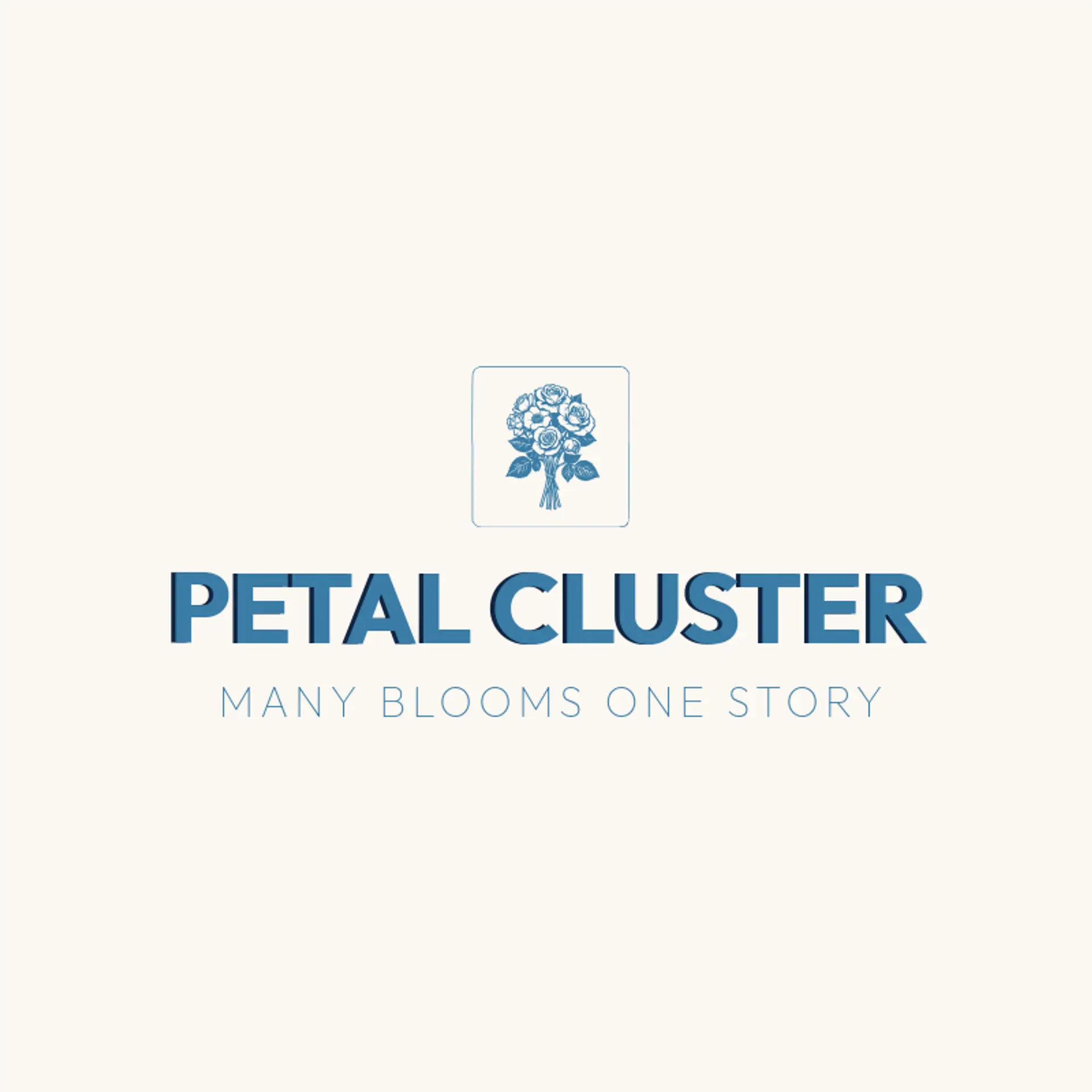 Petal Cluster logo for rose