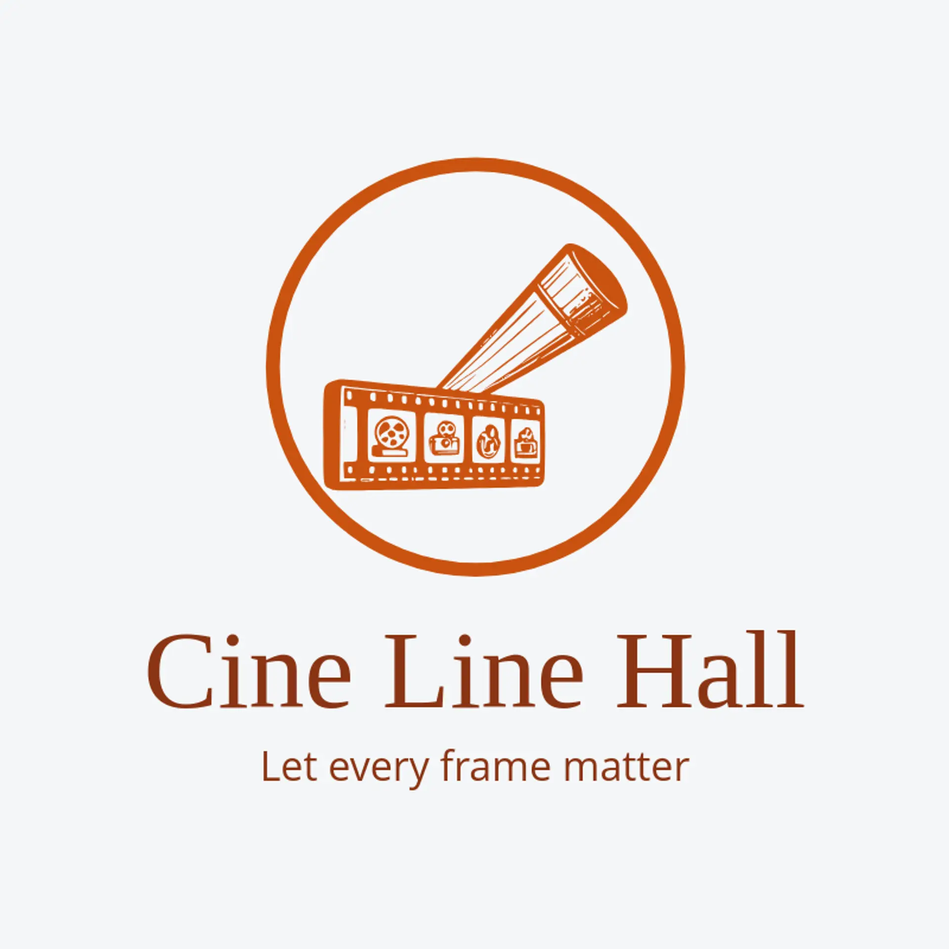 Cine Line Hall logo for movie theater