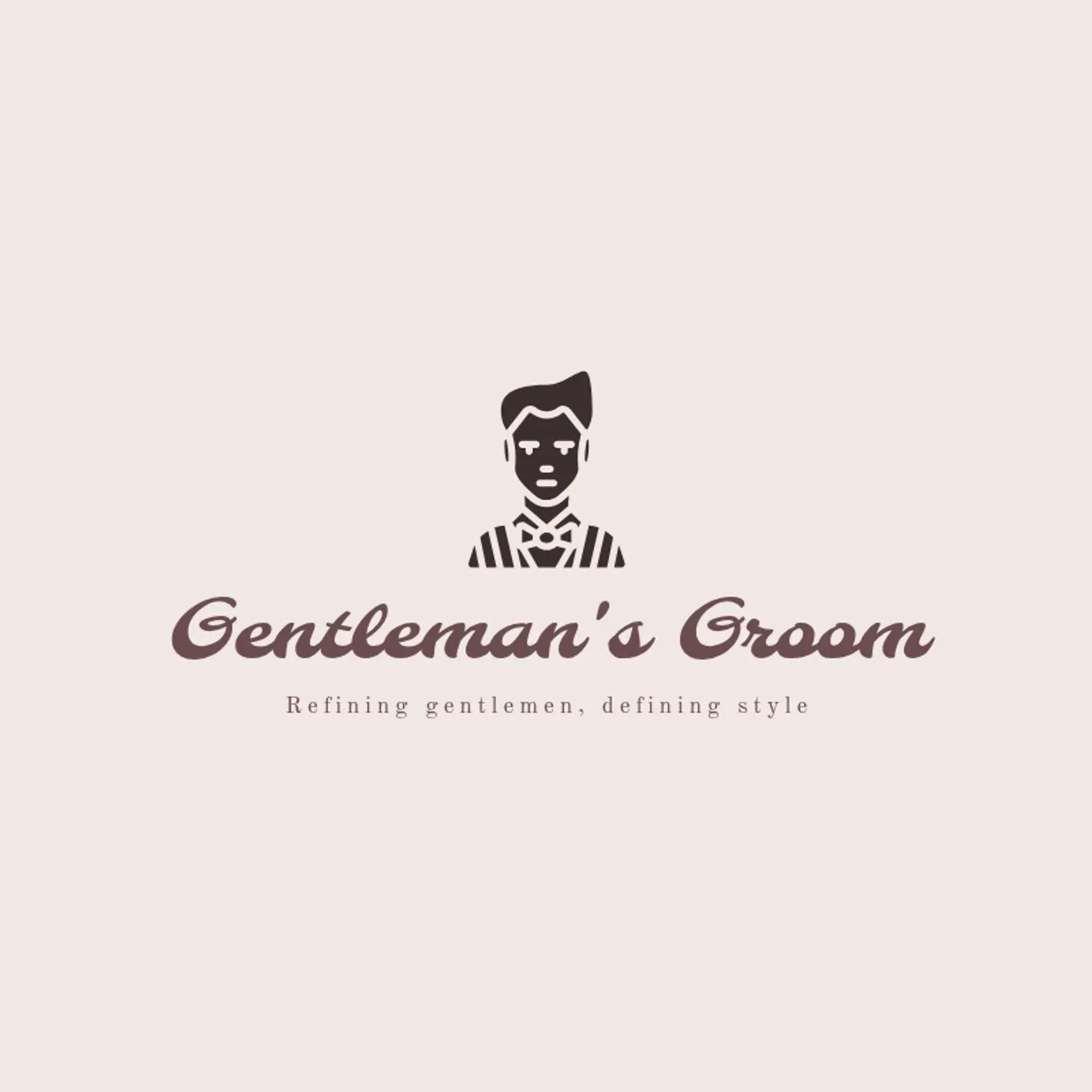Gentleman's Groom logo for barber