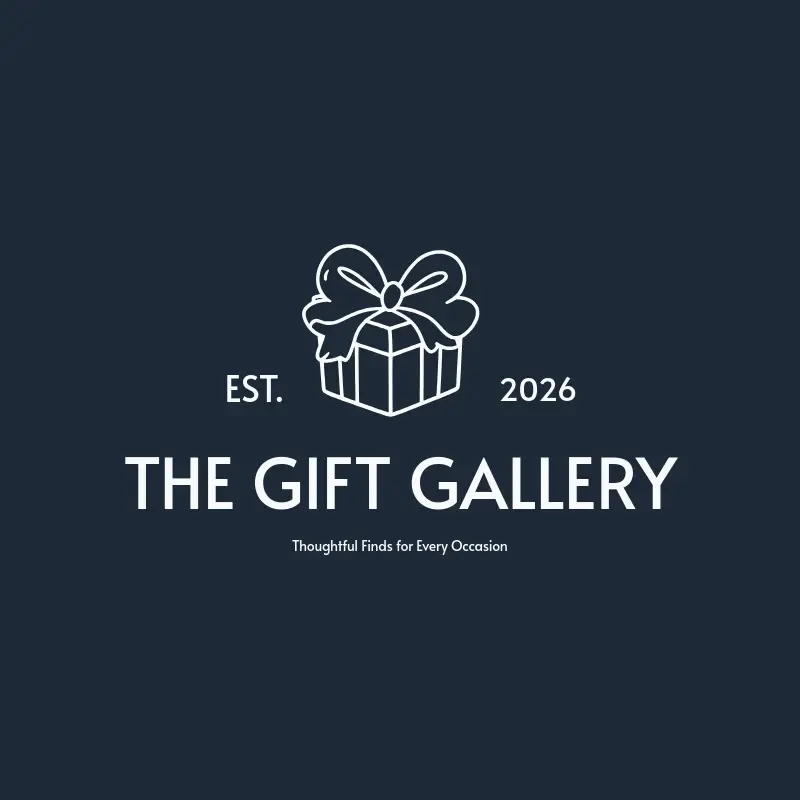 The gift shop name The Gift Gallery as a branded logo with a single color icon