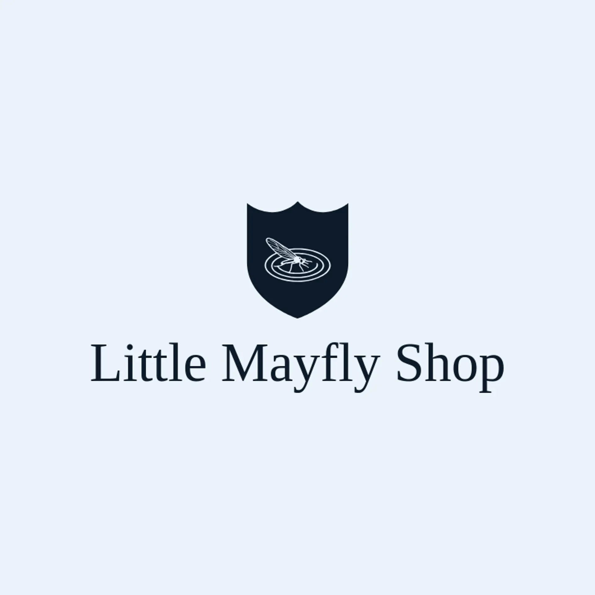 Little Mayfly Shop logo for fly fishing