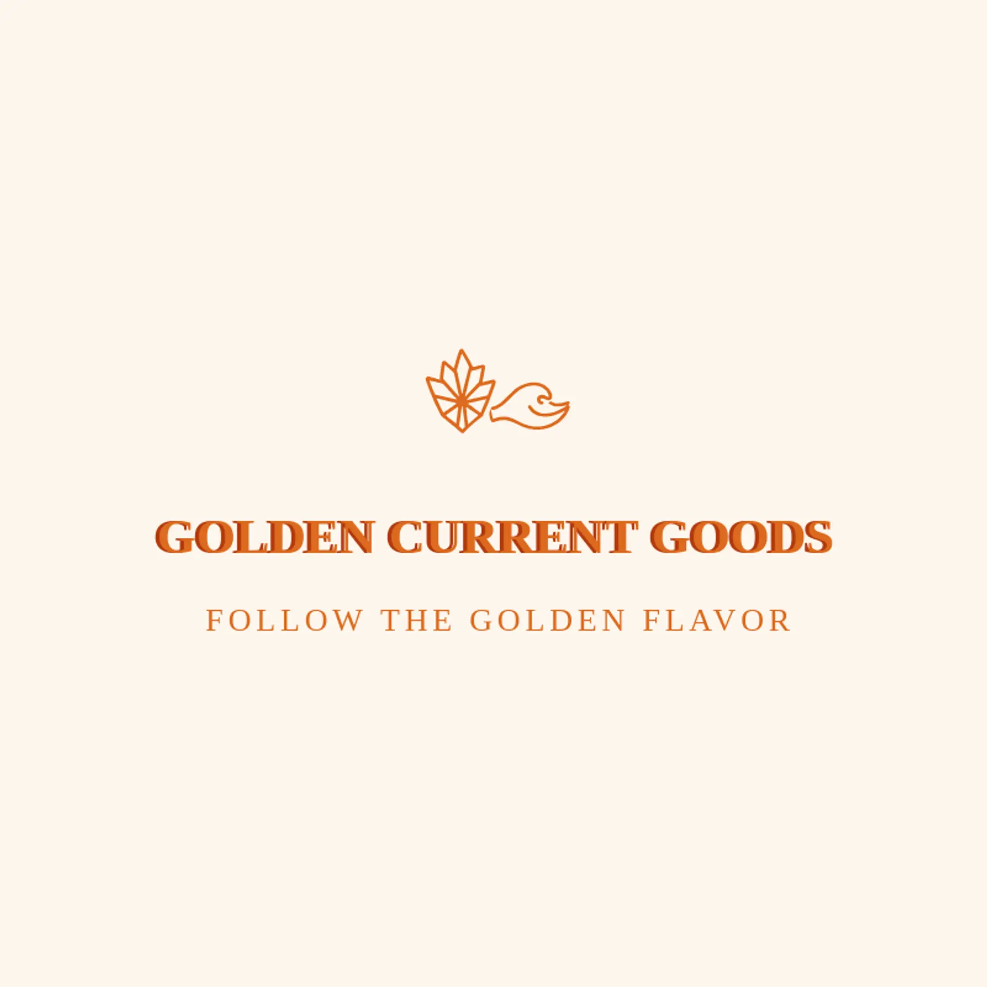 Golden Current Goods logo for salt