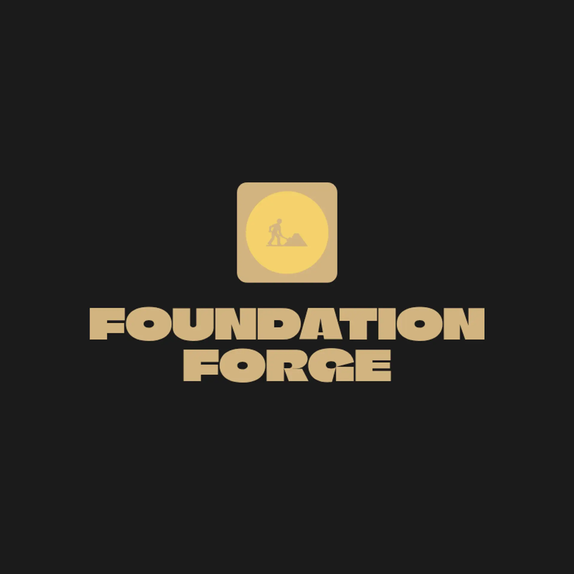 Foundation Forge logo for construction business