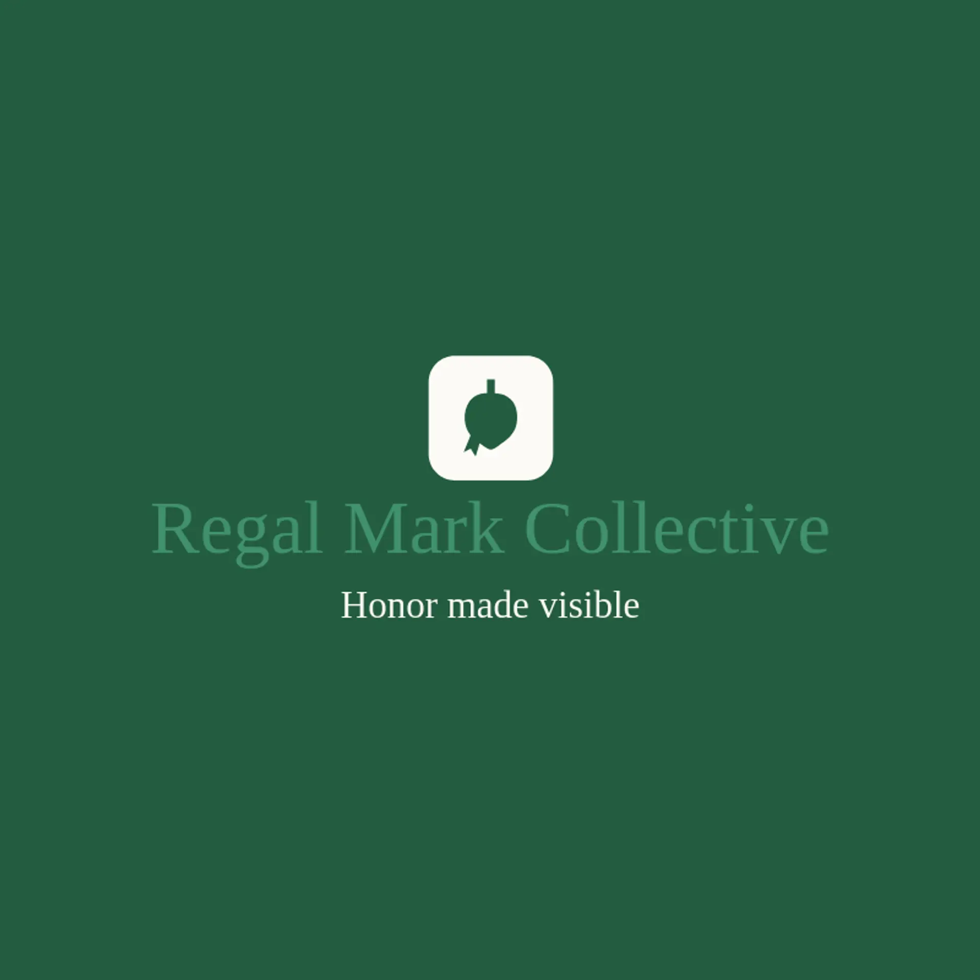 Regal Mark Collective logo for official