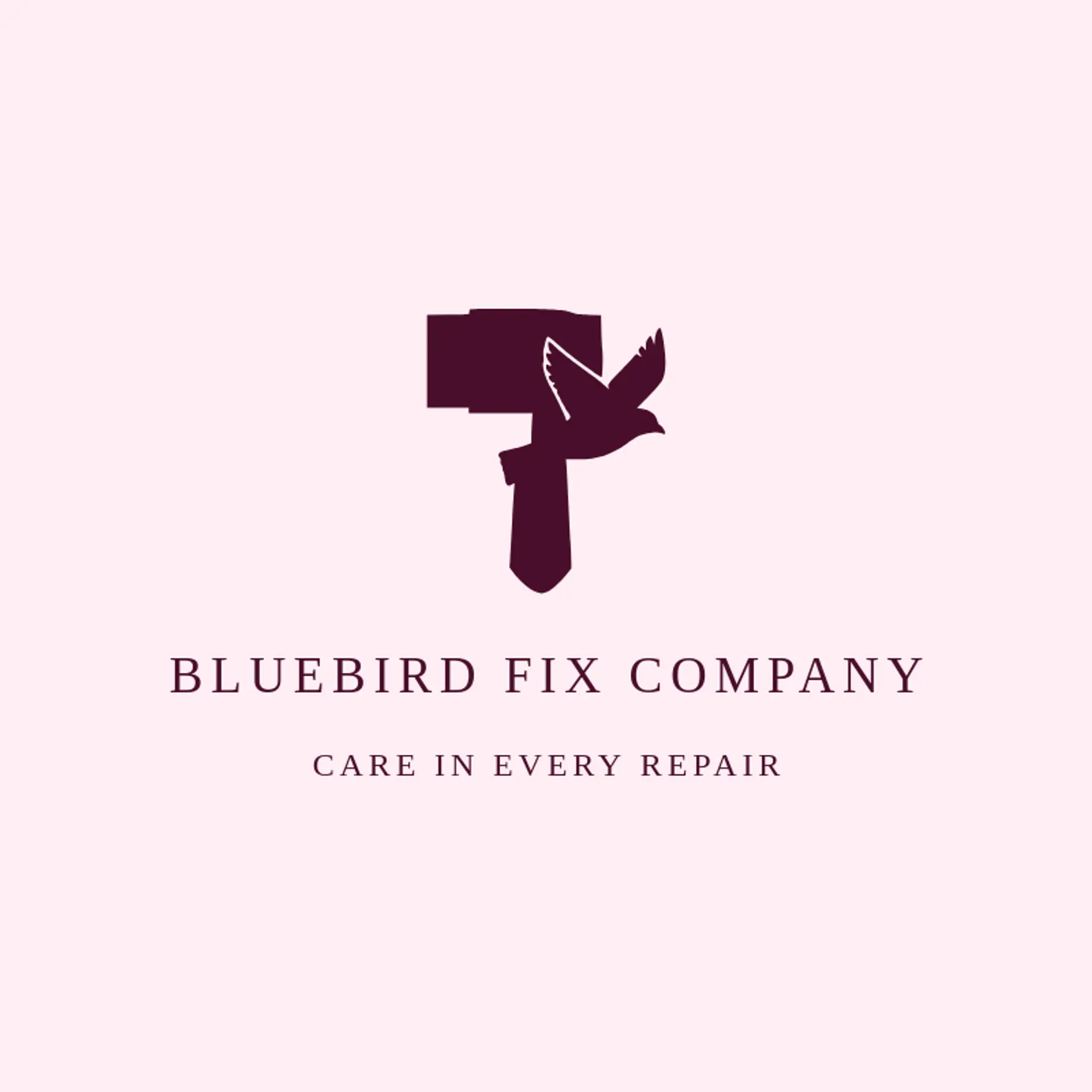 Bluebird Fix Company logo for handyman services