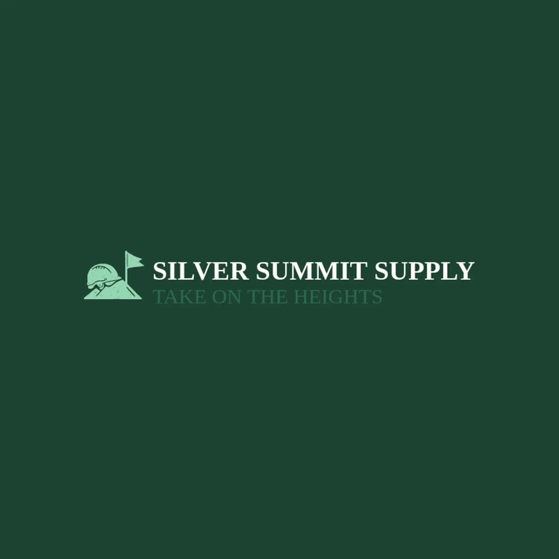 Silver Summit Supply logo for helmet