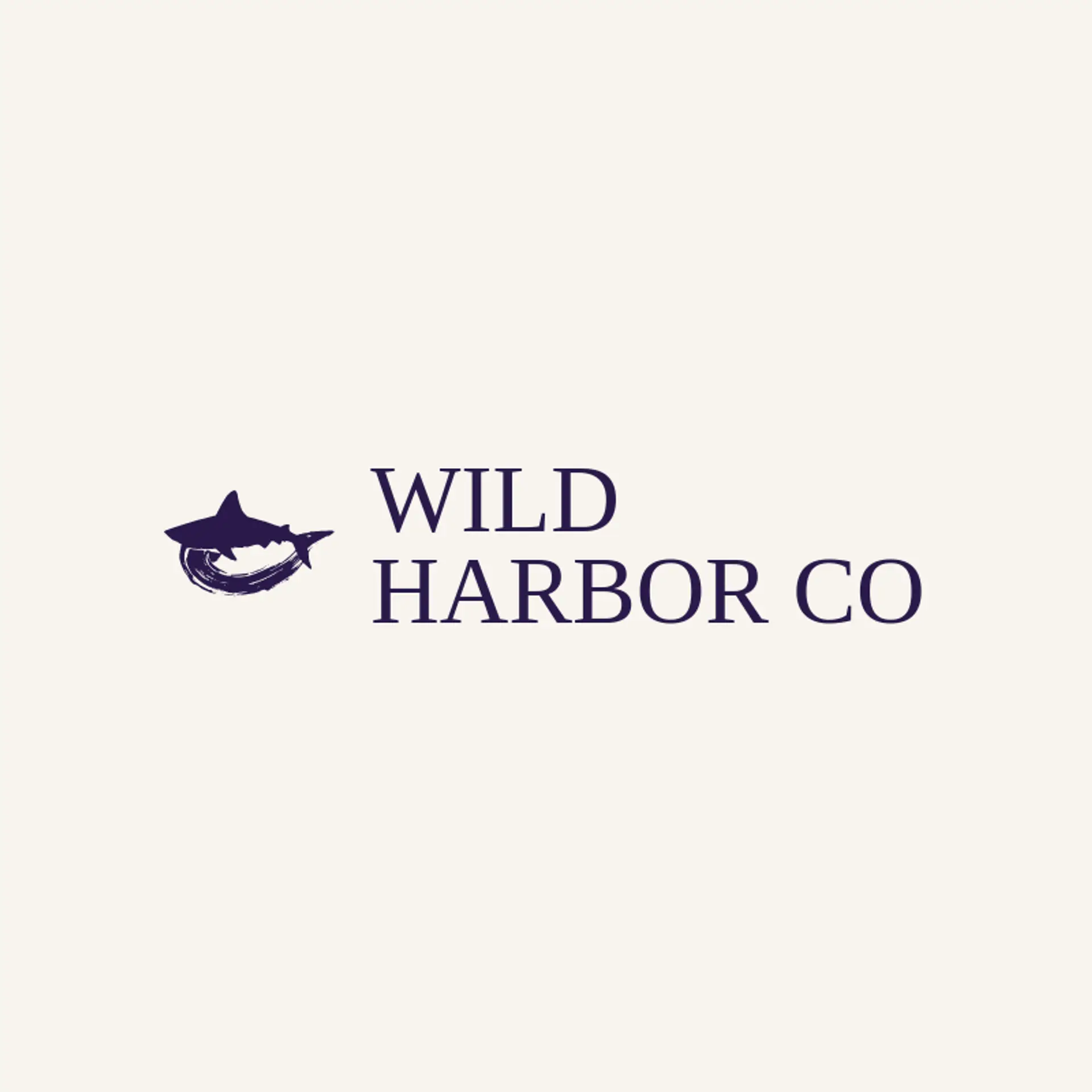 Wild Harbor Co logo for apex predator