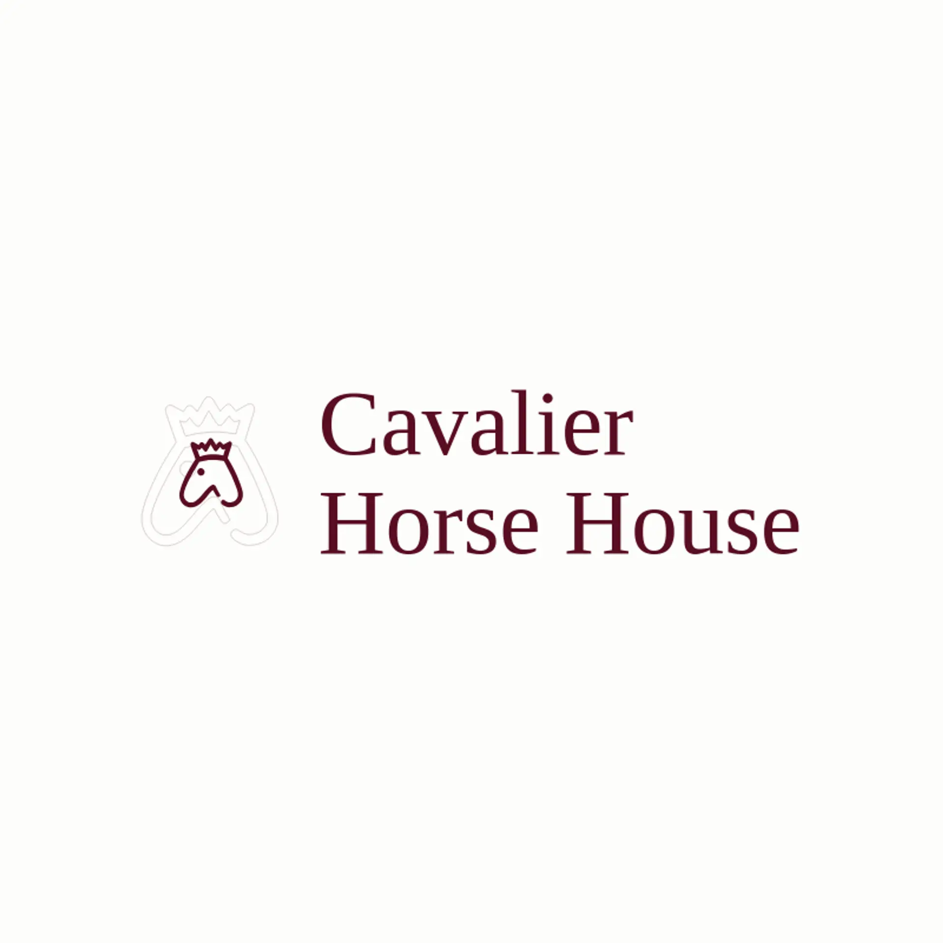 Cavalier Horse House logo for knight