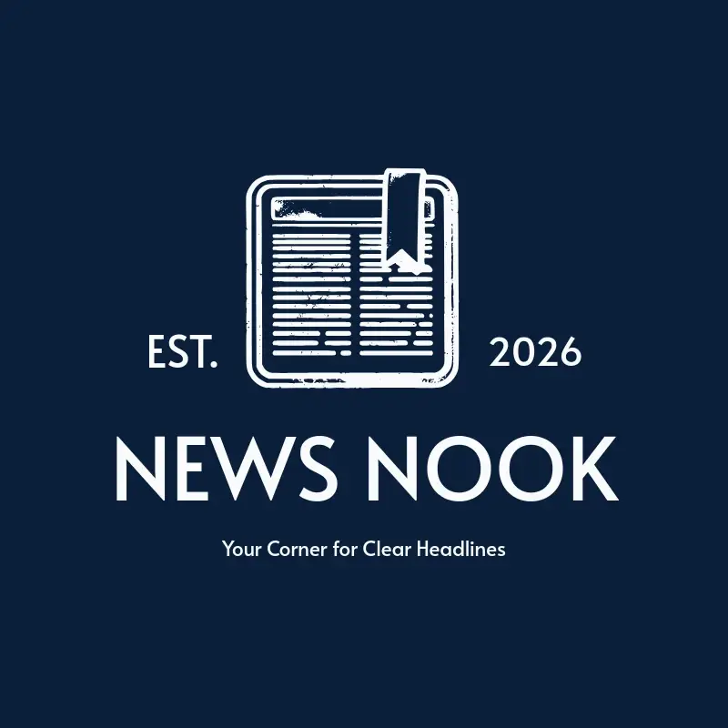 The newsletter name News Nook as a branded logo with a single color icon