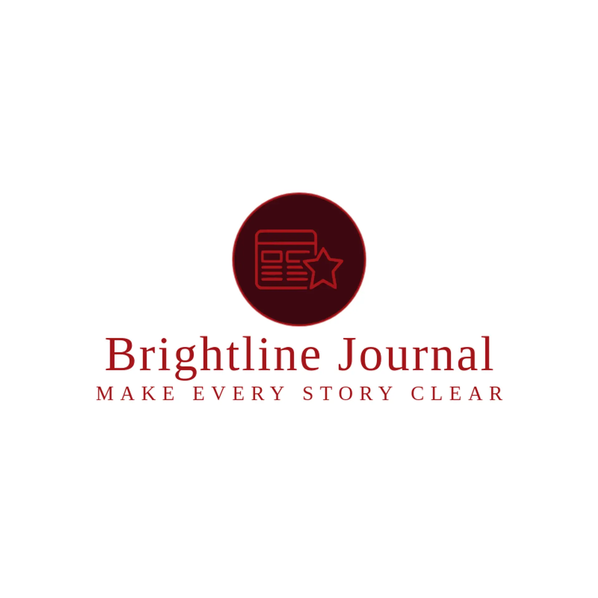 Brightline Journal logo for press