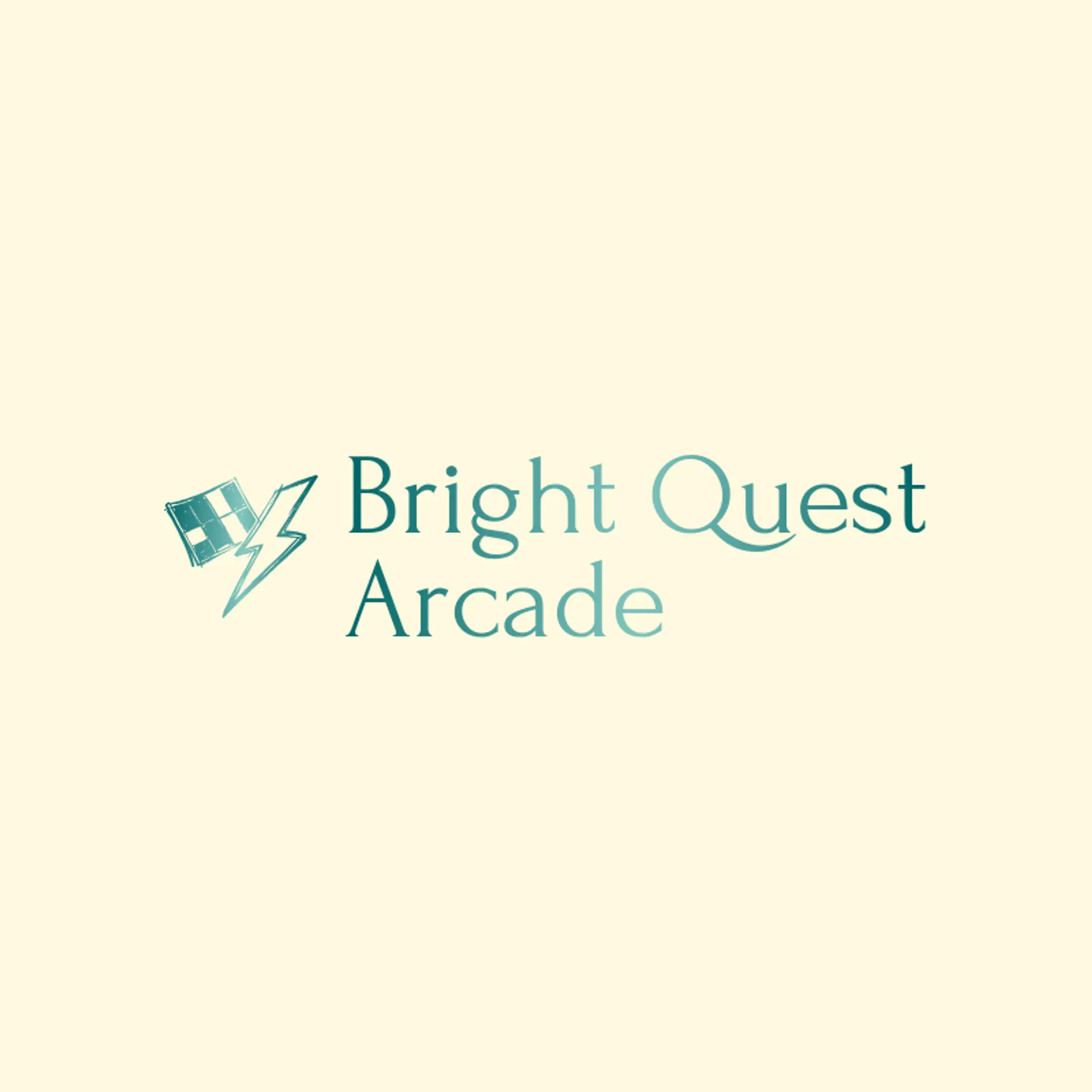 Bright Quest Arcade logo for video game
