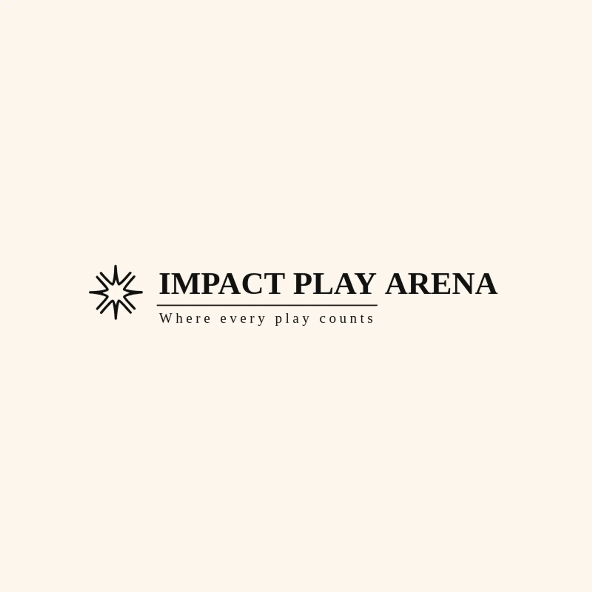 Impact Play Arena logo for explosion