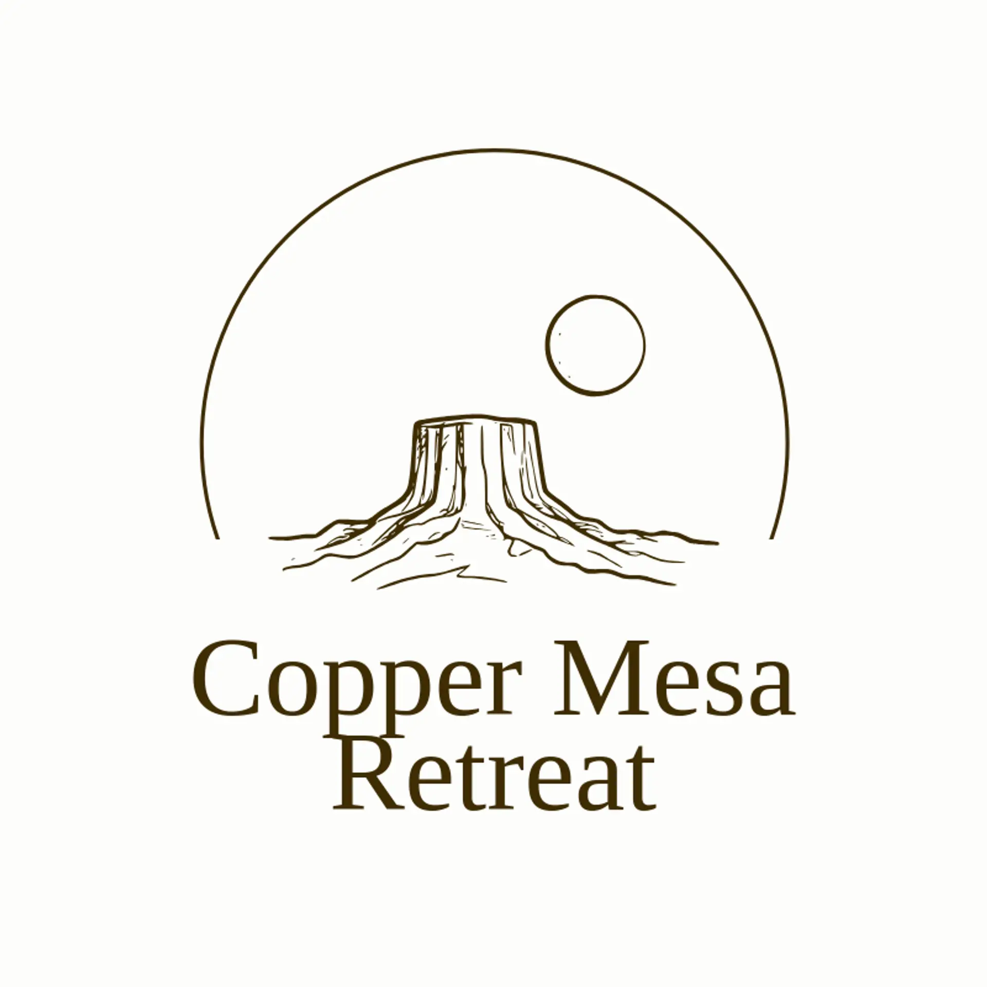 Copper Mesa Retreat logo for Desert