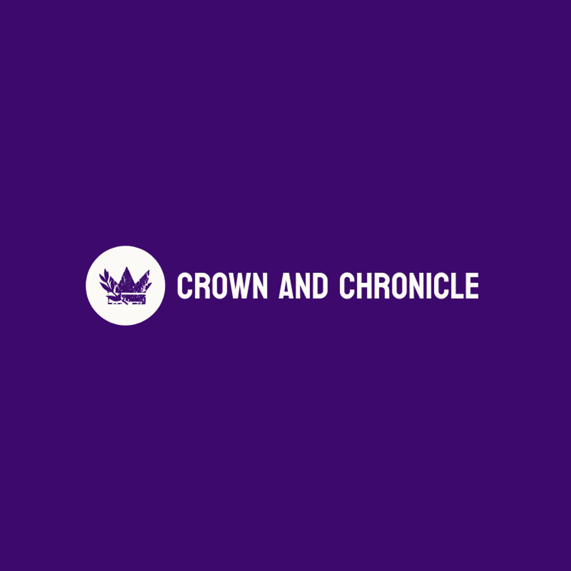 Crown and Chronicle logo for history