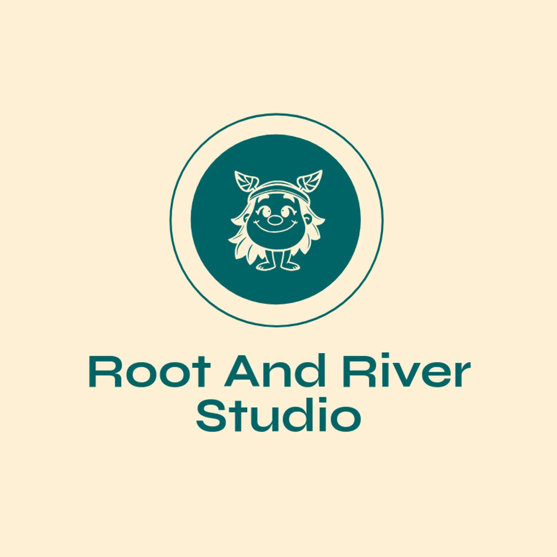 Root and River Studio logo for native
