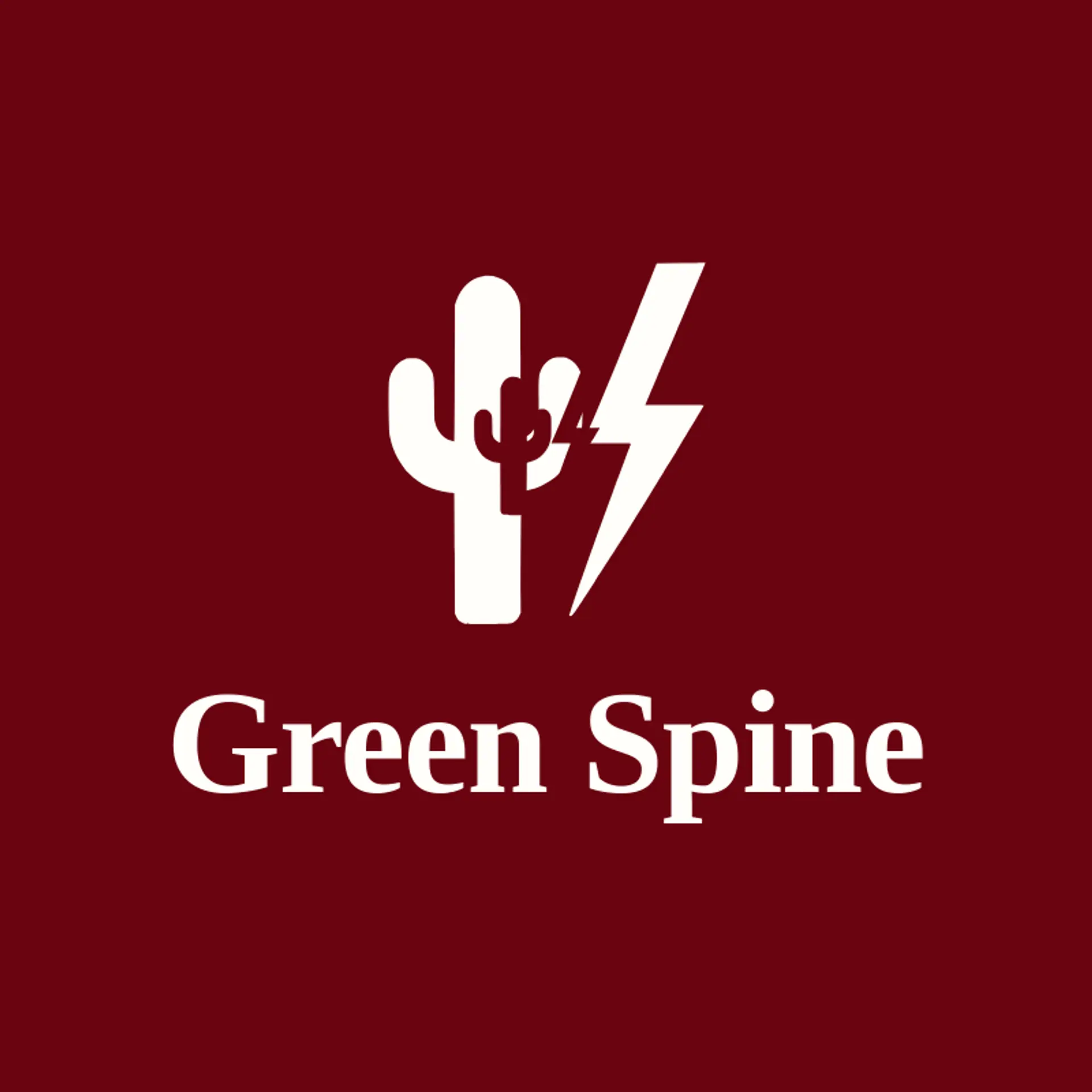Green Spine logo for prickly