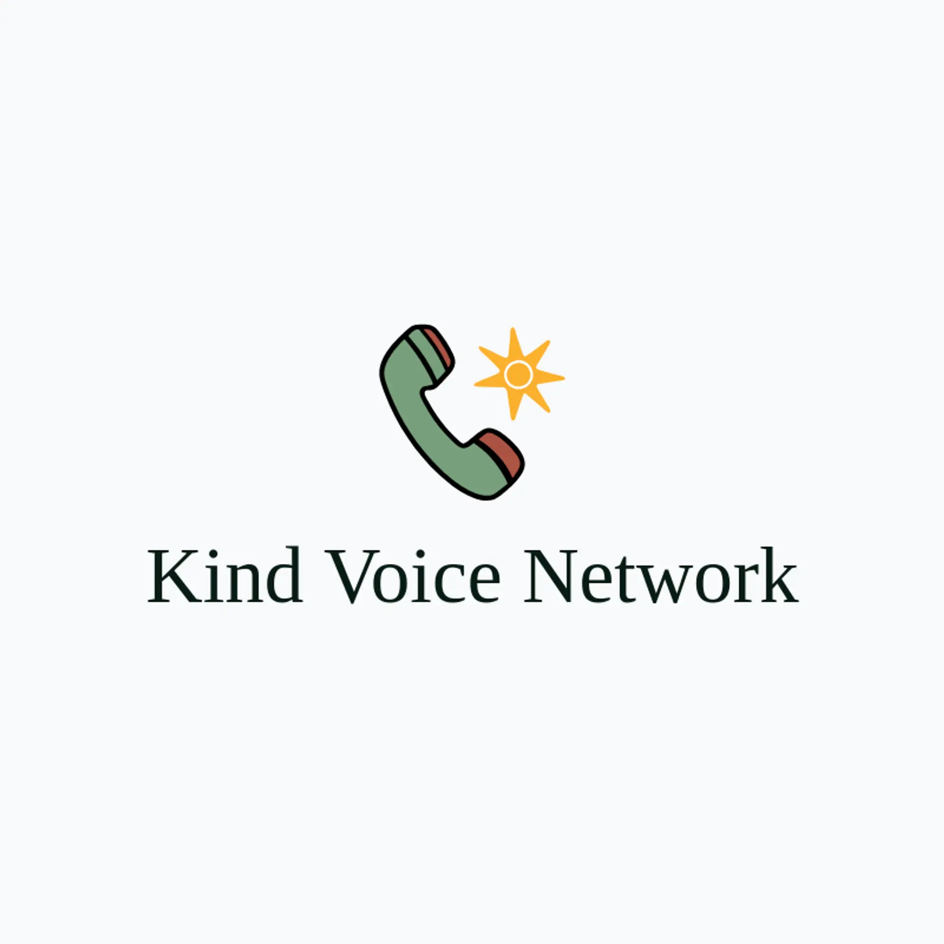 Kind Voice Network logo for call
