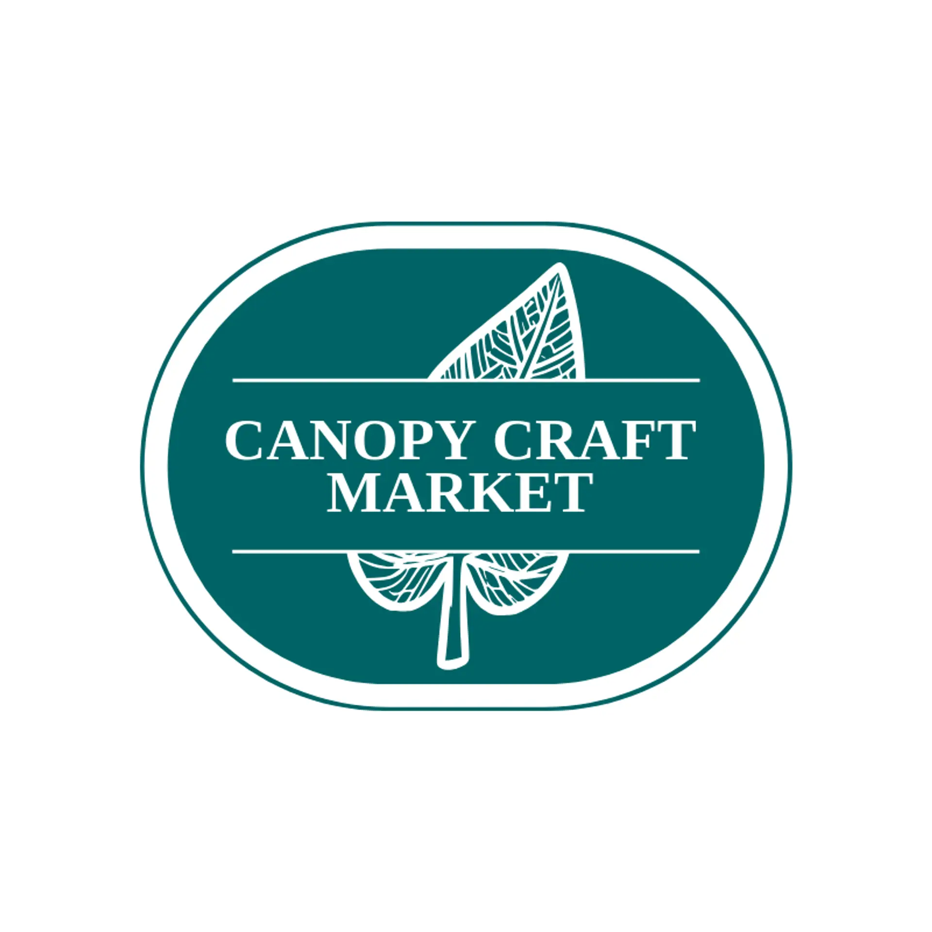 Canopy Craft Market logo for jungle