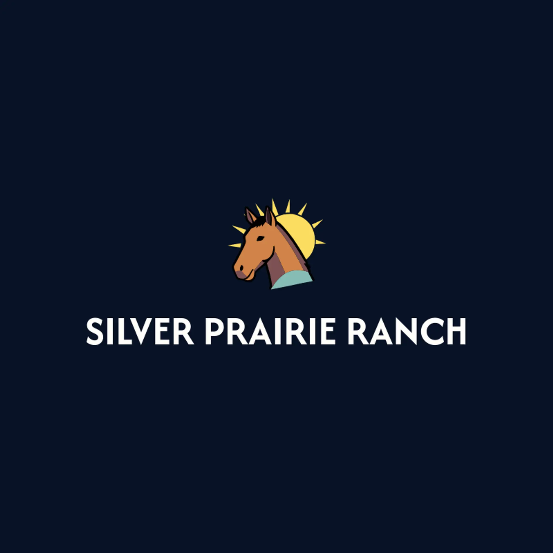 Silver Prairie Ranch logo for ranch