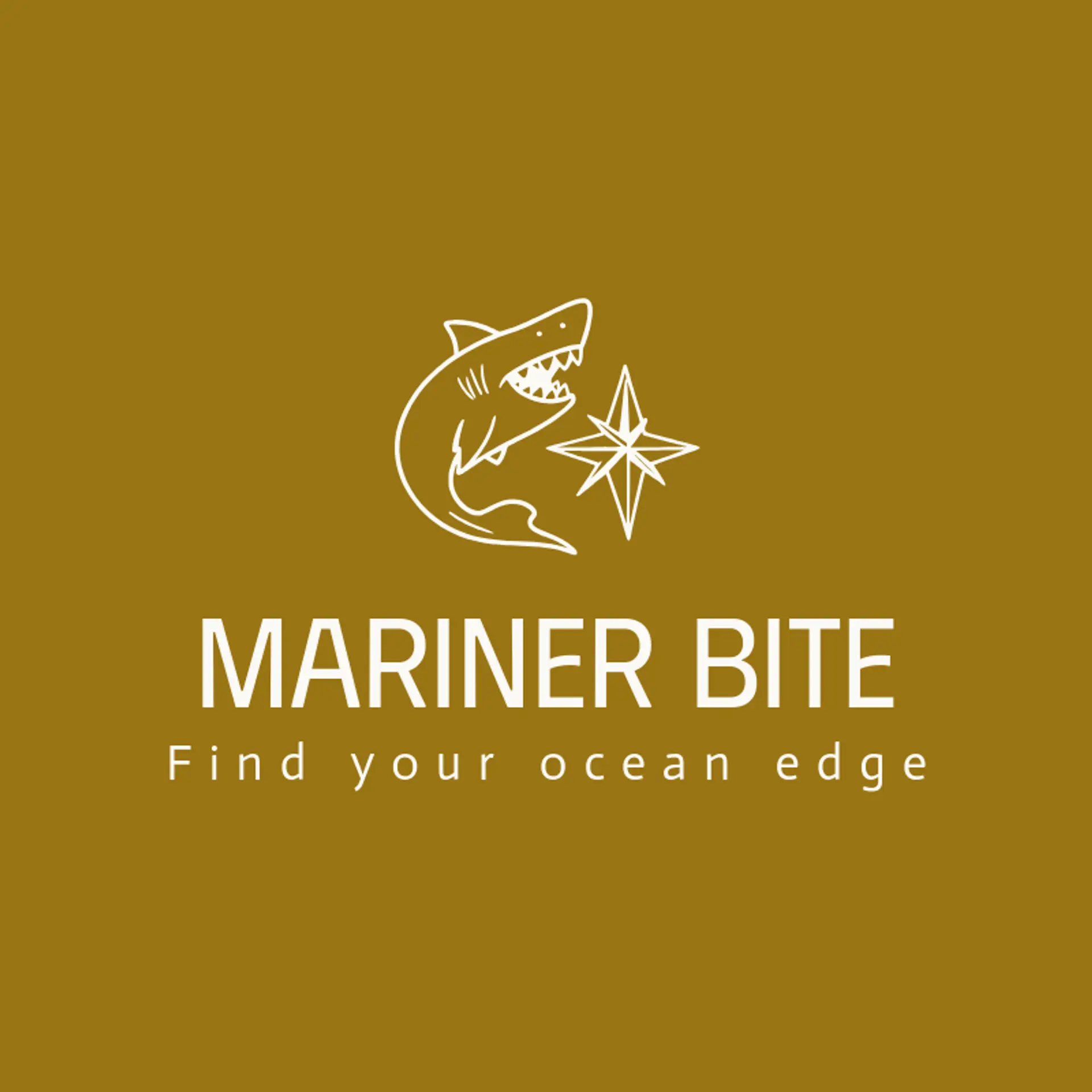 Mariner Bite logo for shark