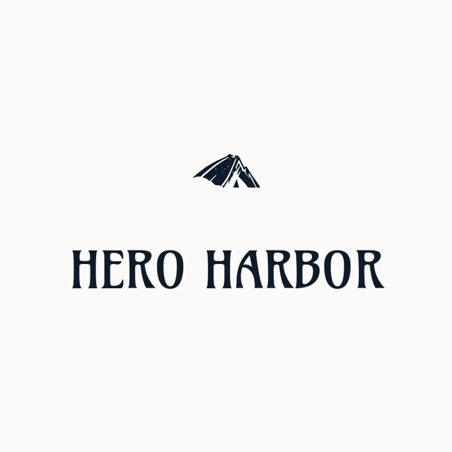 Hero Harbor logo for superhero