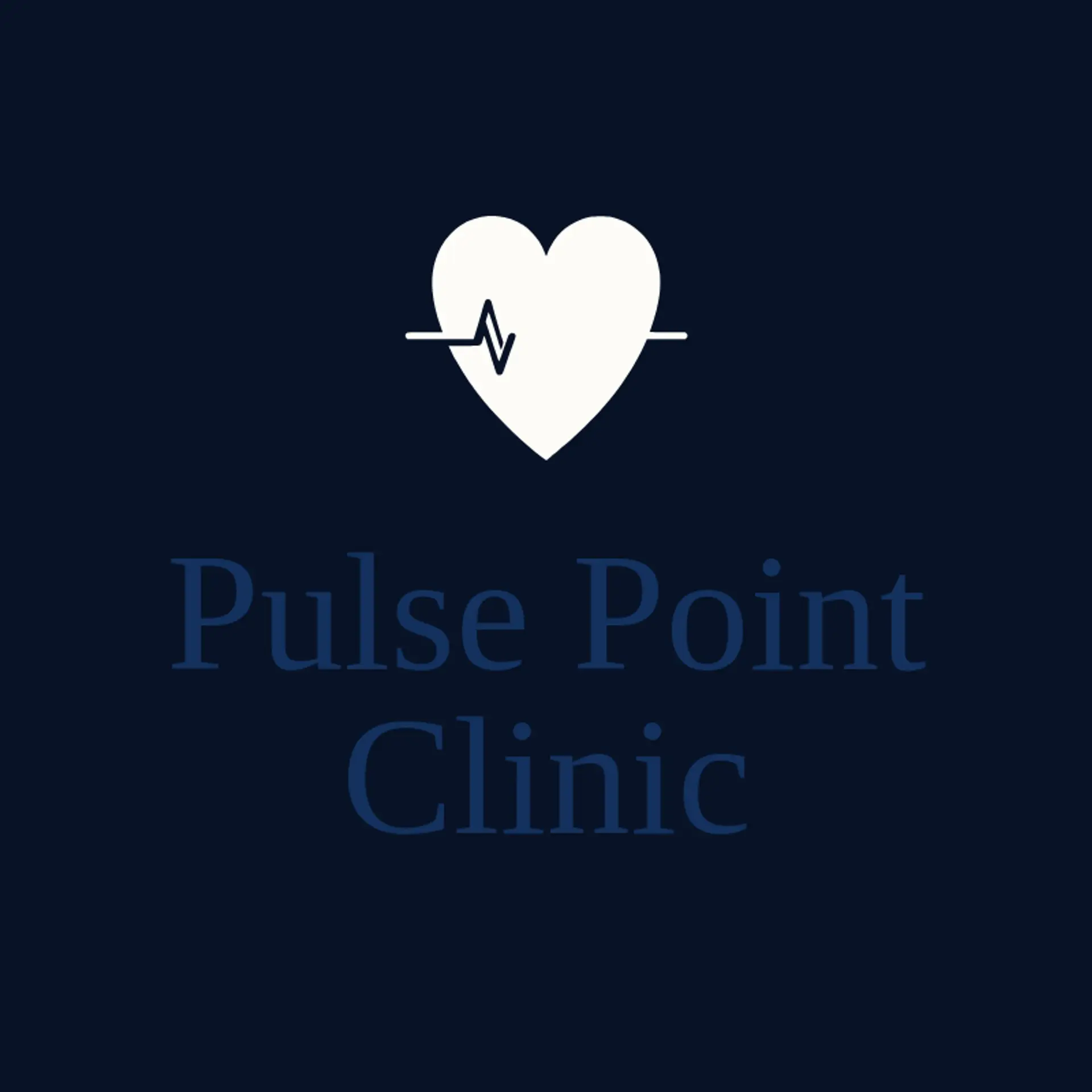 Pulse Point Clinic logo for health care